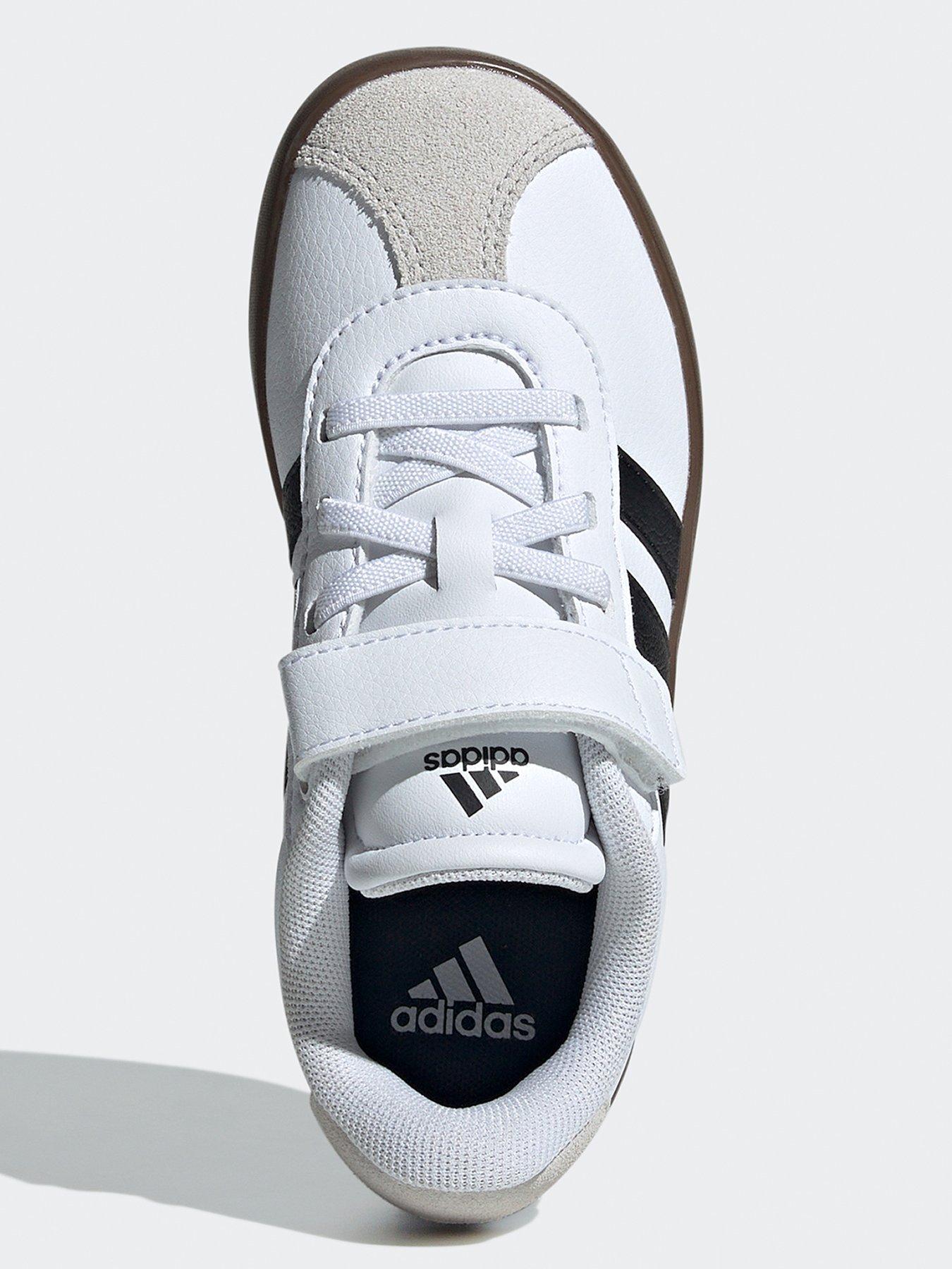 adidas-sportswear-kids-unisex-vl-court-30-velcro-trainers-whiteblackoutfit