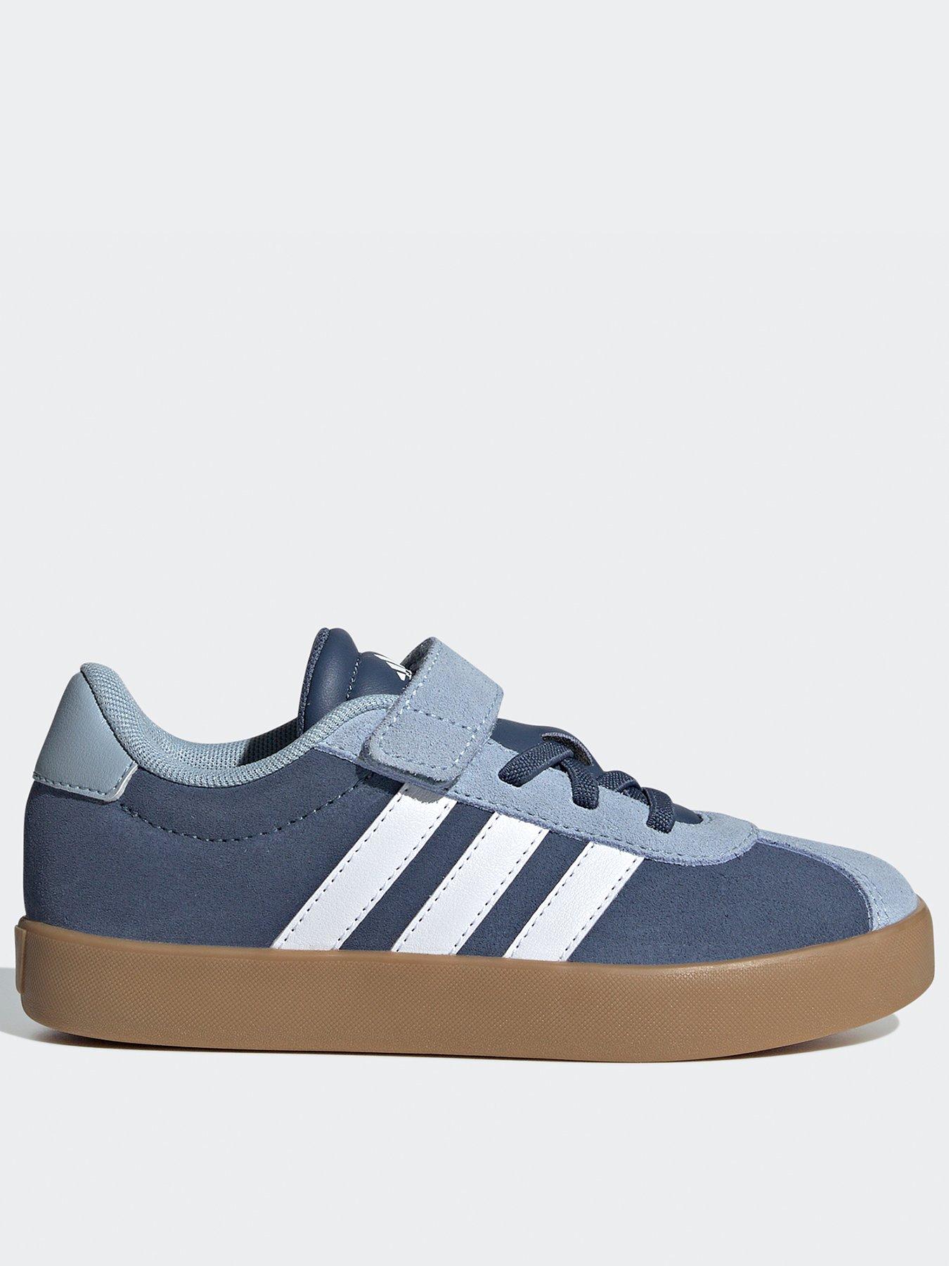 adidas Sportswear Kids Unisex VL Court 3.0 Velcro Trainers Blue Very Ireland