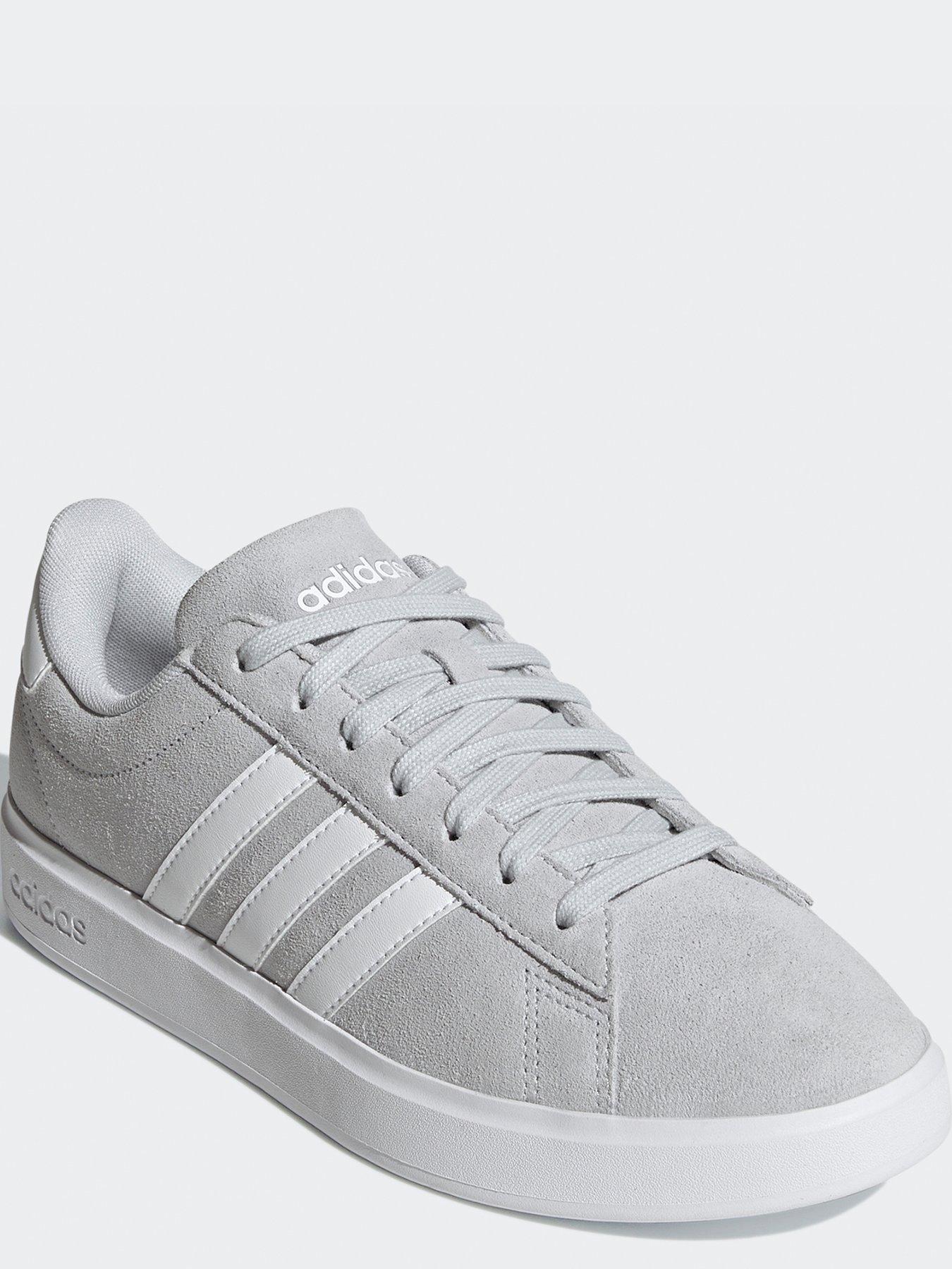 adidas-sportswear-womens-grand-court-20-trainers-bluewhitestillFront