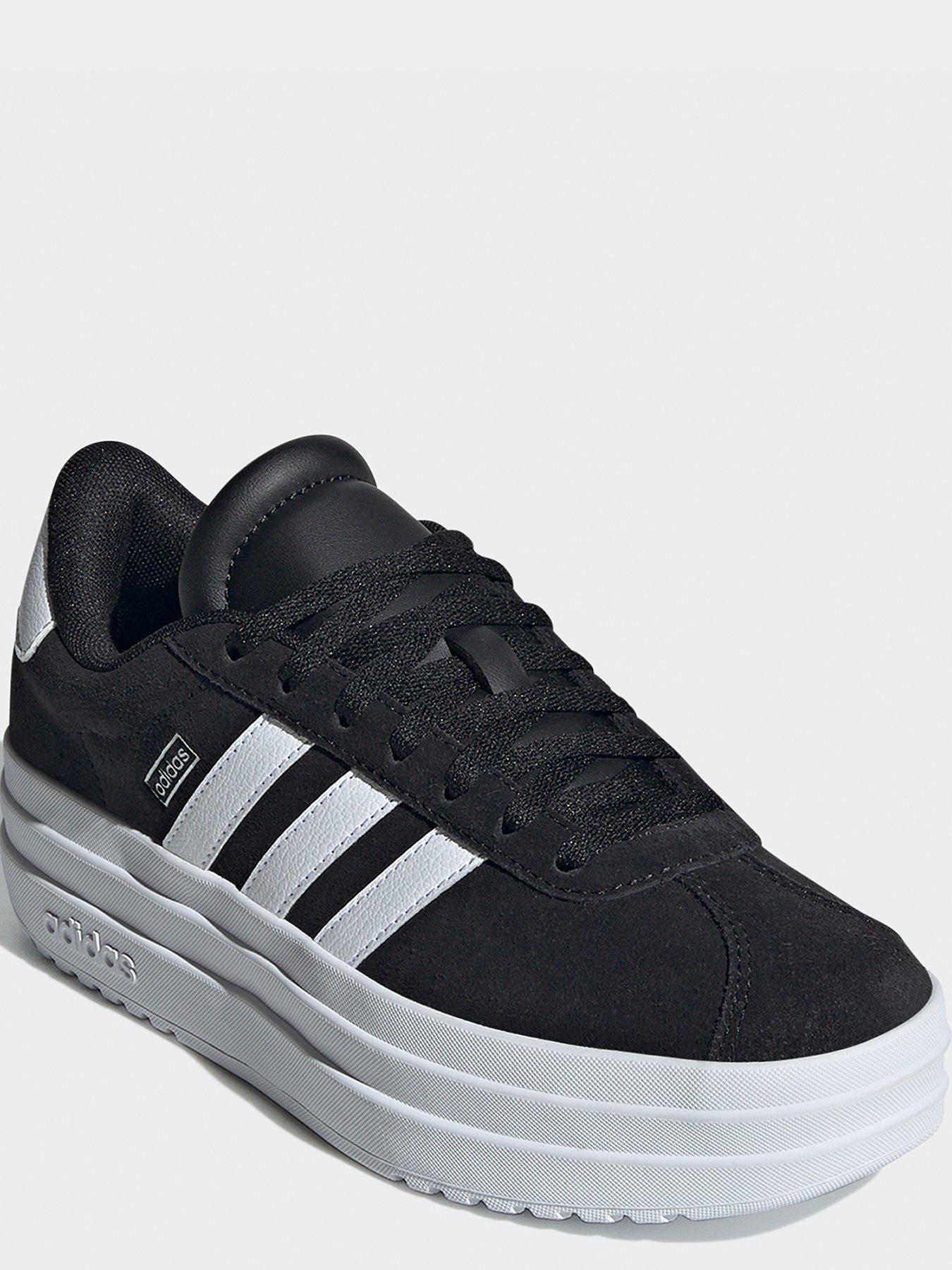 adidas-sportswear-junior-girls-vl-court-bold-trainers-blackwhitestillFront