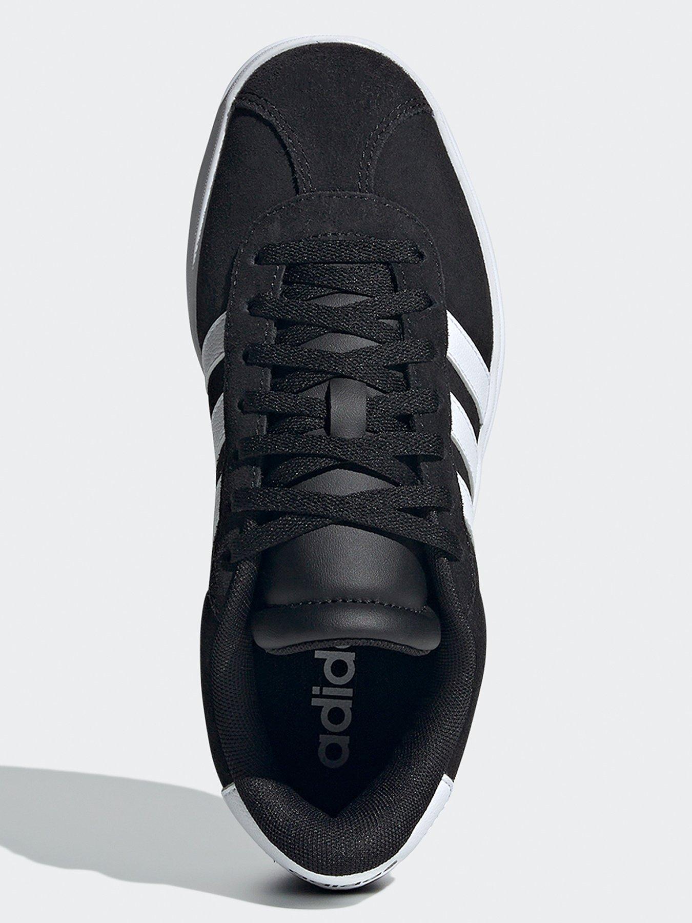 adidas-sportswear-junior-girls-vl-court-bold-trainers-blackwhiteoutfit