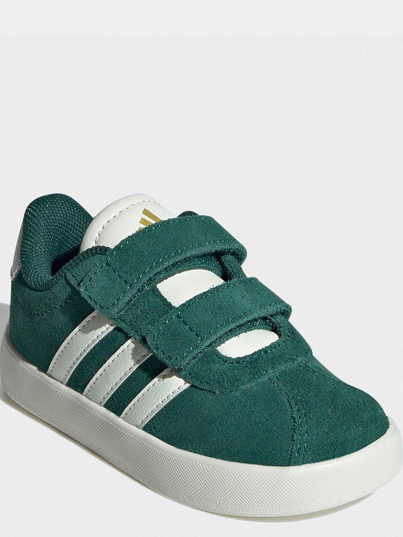 adidas-sportswear-infant-unisex-vl-court-30-trainers-dark-greenstillFront