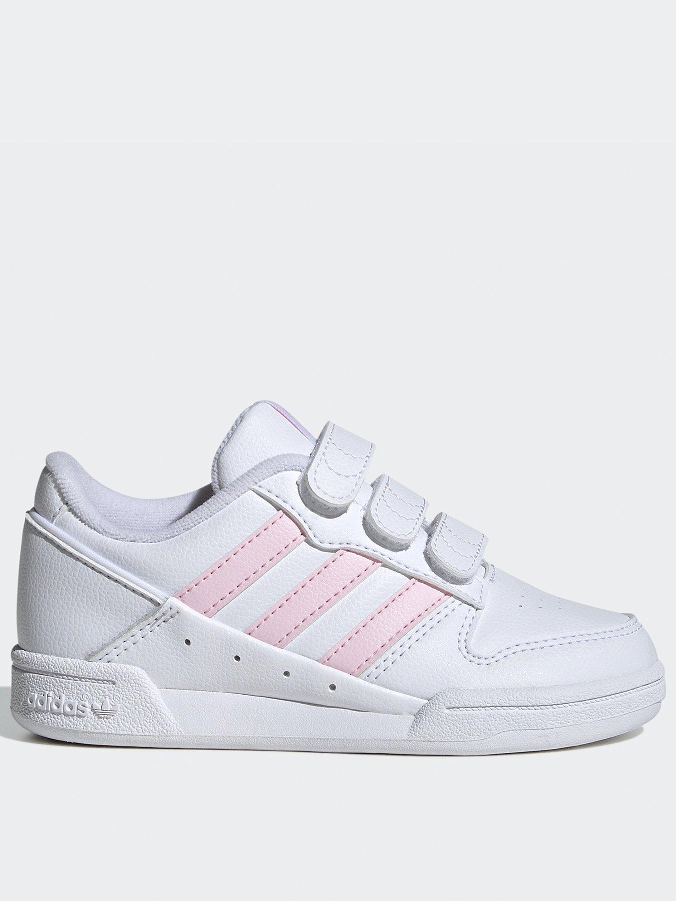 adidas-originals-kids-girls-team-court-2-trainers-whitepink