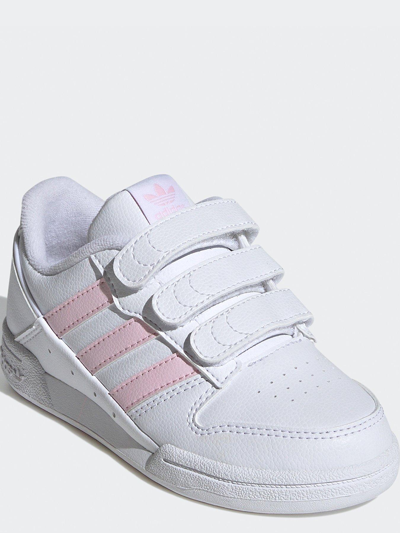 adidas-originals-kids-girls-team-court-2-trainers-whitepinkstillFront