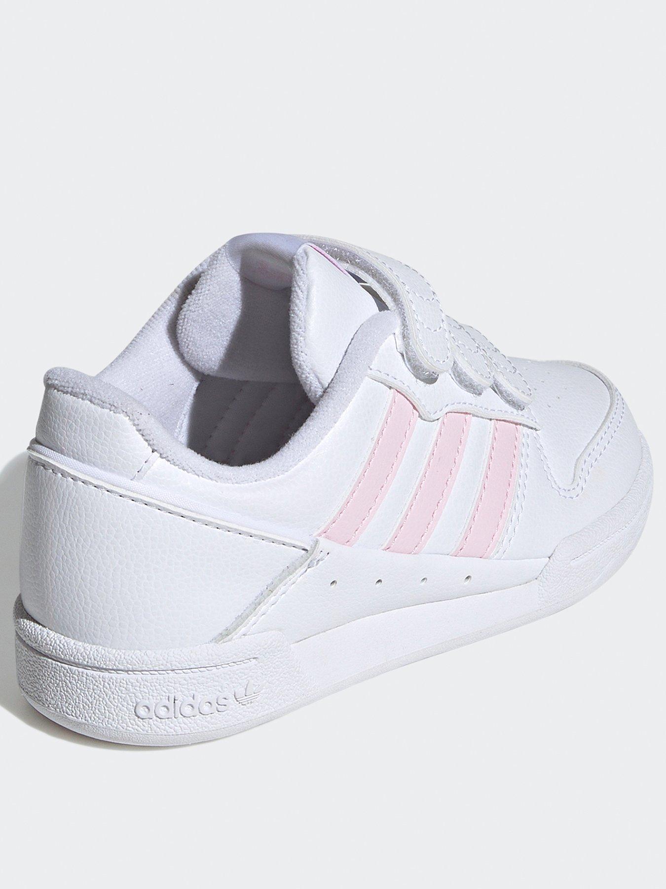 adidas-originals-kids-girls-team-court-2-trainers-whitepinkback