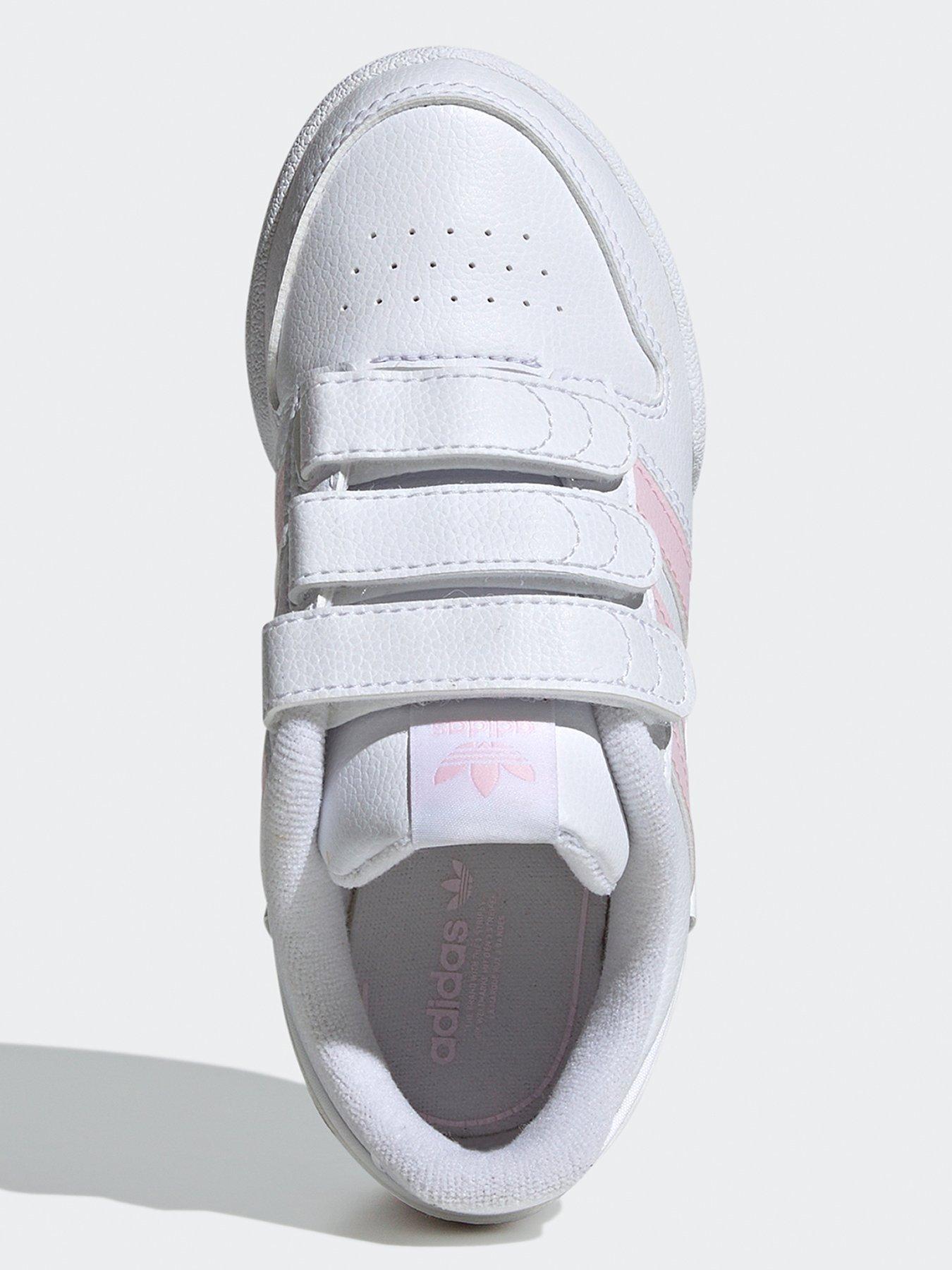 adidas-originals-kids-girls-team-court-2-trainers-whitepinkoutfit