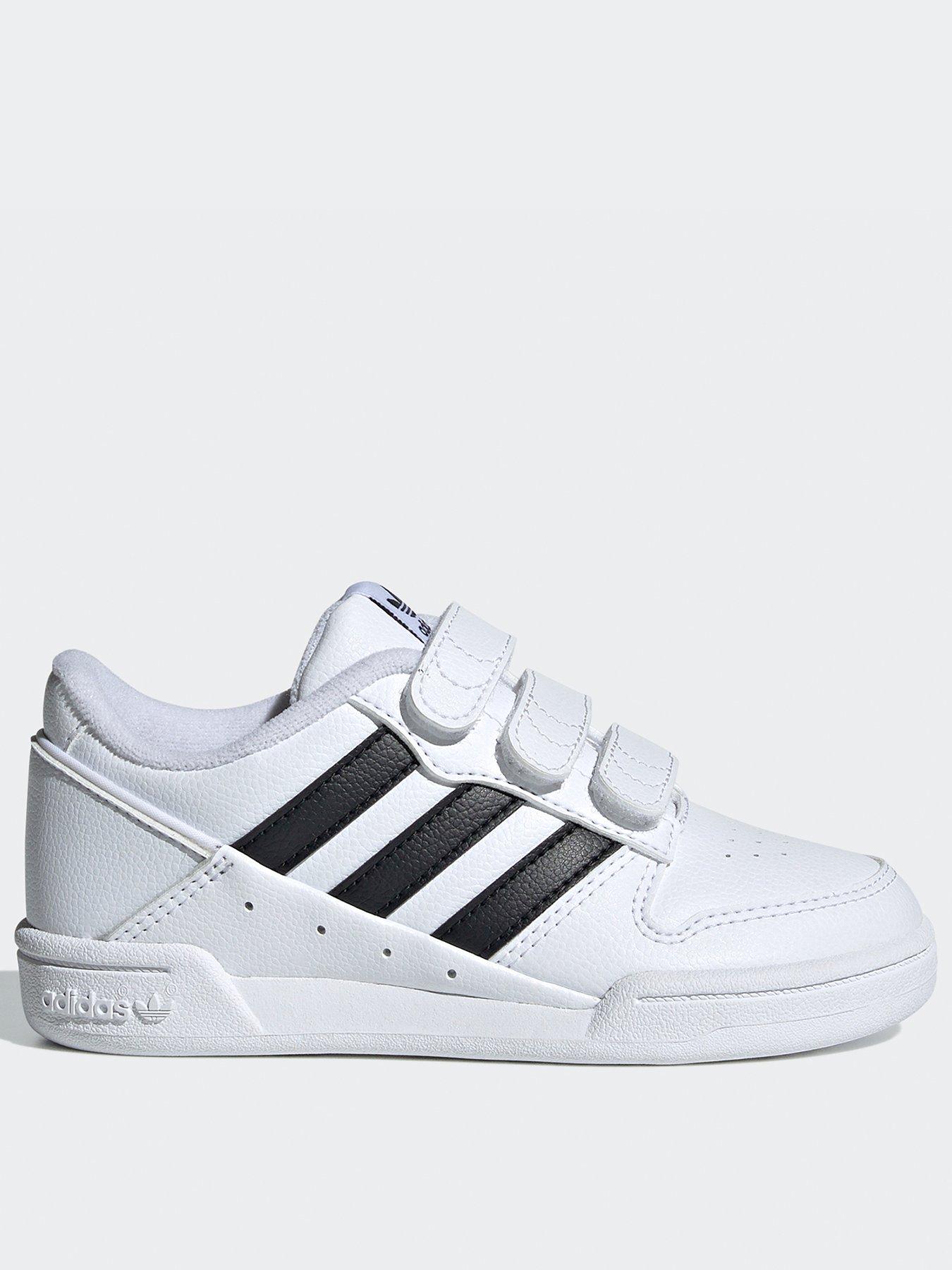 adidas-originals-kids-unisex-team-court-2-trainers-whiteblack