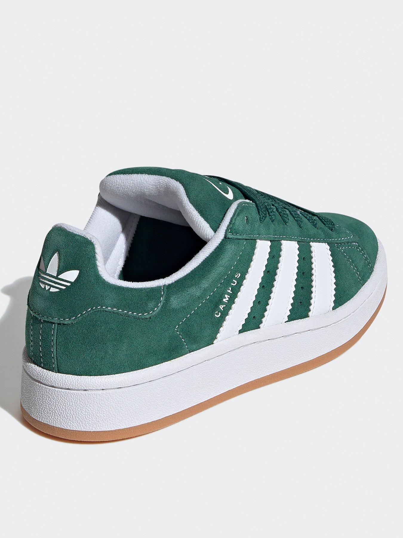 adidas-originals-junior-unisex-campus-00s-trainers-dark-greenback