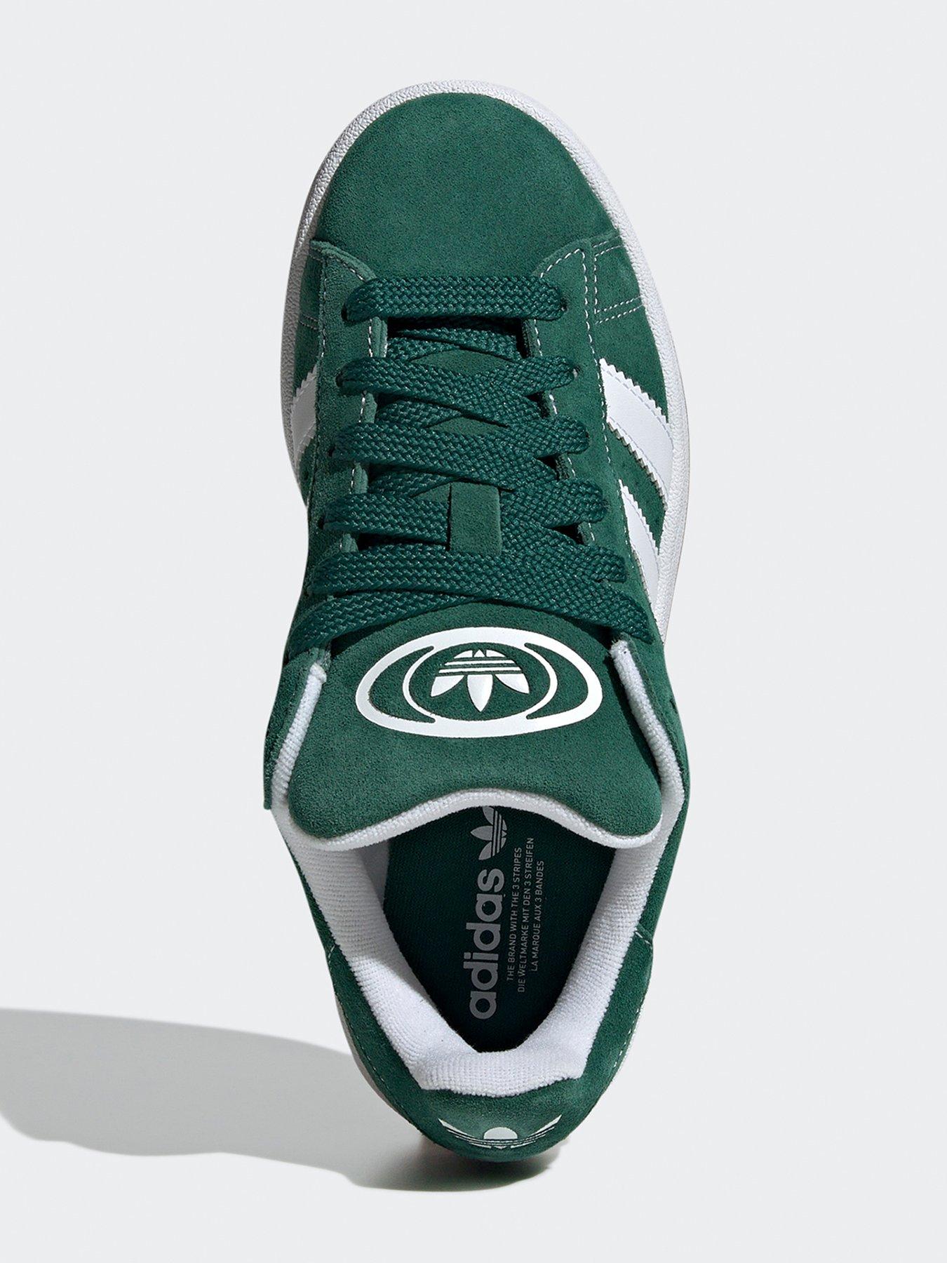 adidas-originals-junior-unisex-campus-00s-trainers-dark-greenoutfit