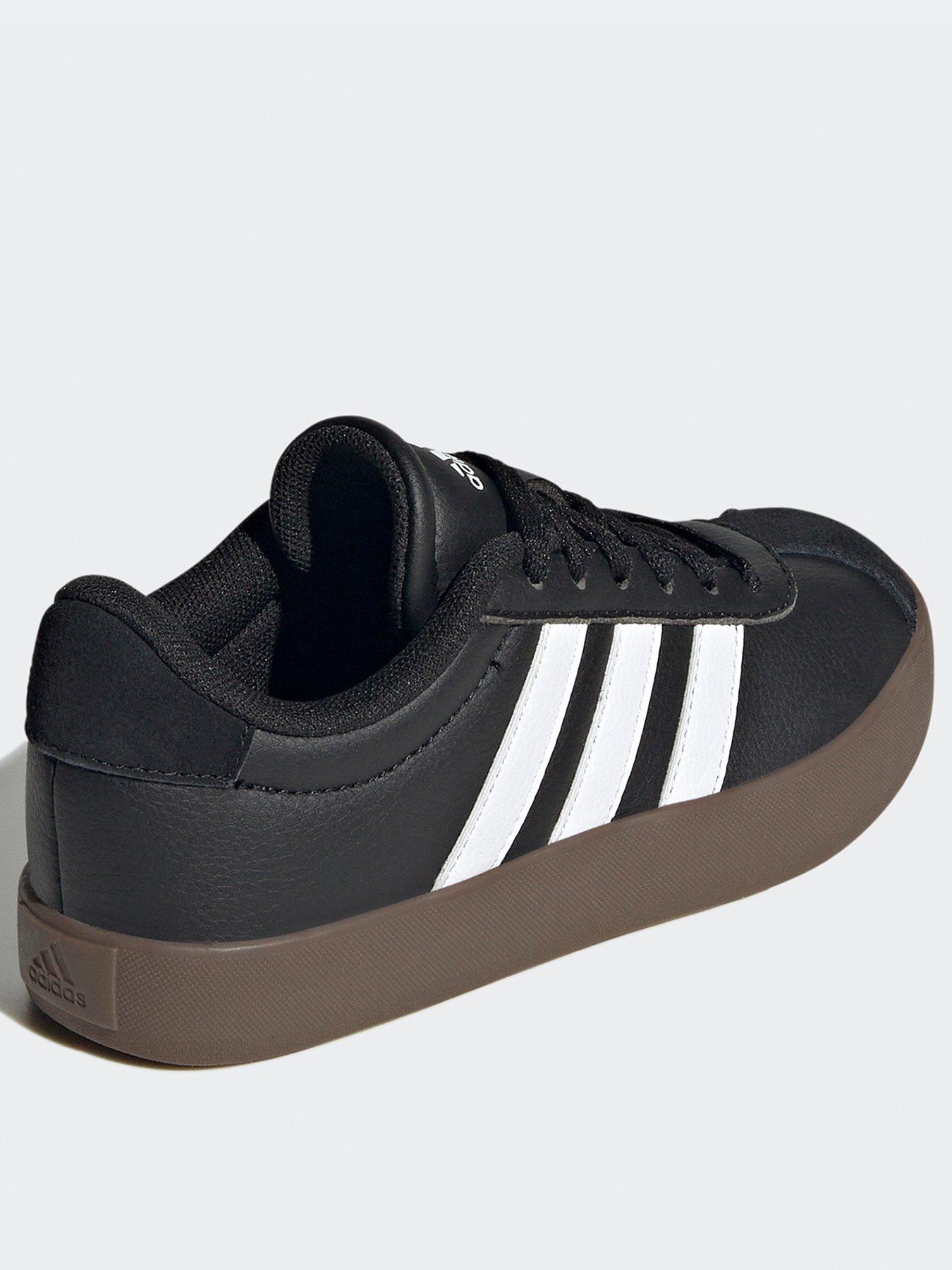 adidas-sportswear-kids-unisex-vl-court-30-trainers-blackwhiteback