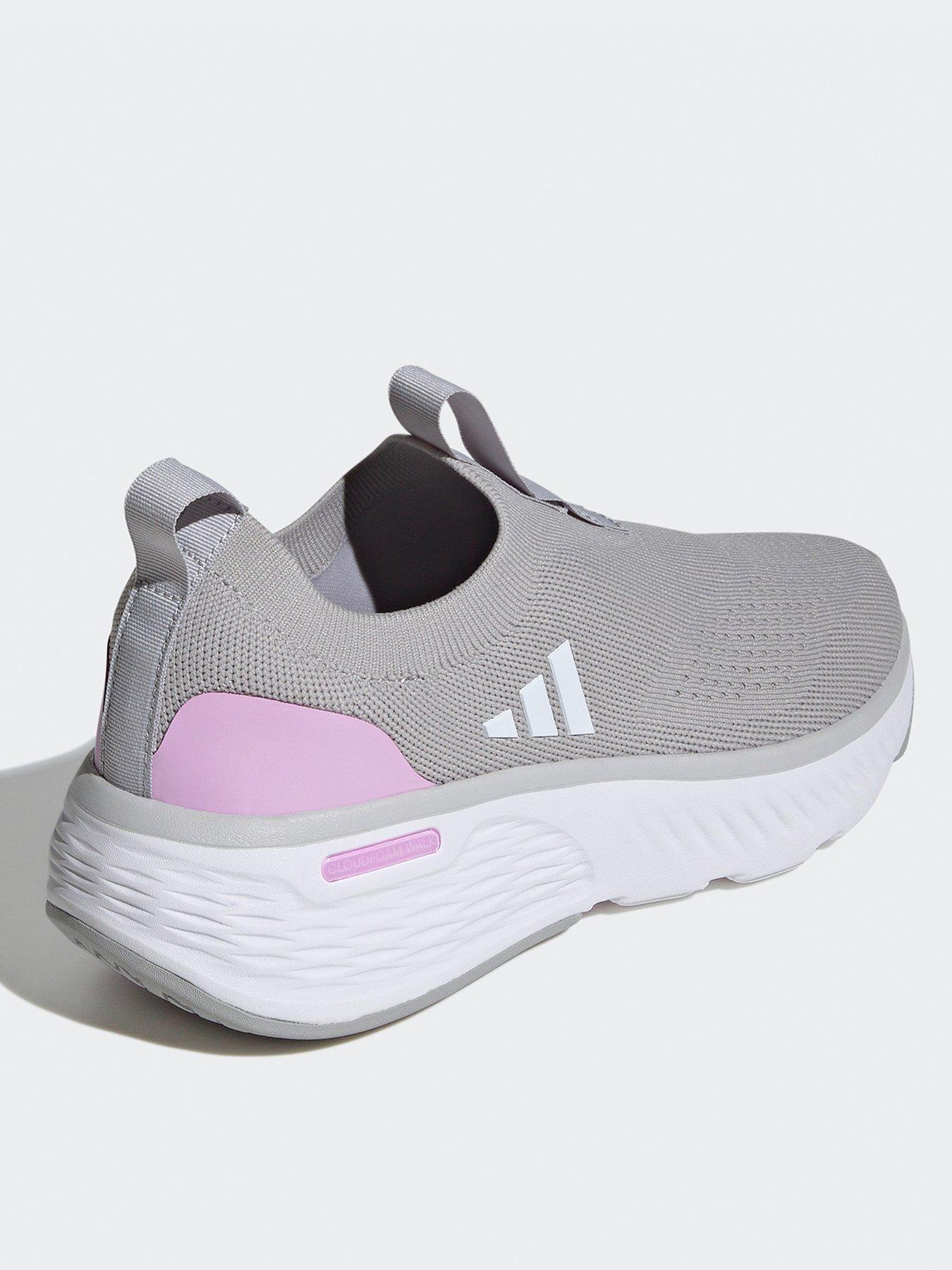 adidas-sportswear-womens-cloudfoam-go-sock-trainers-light-greyback