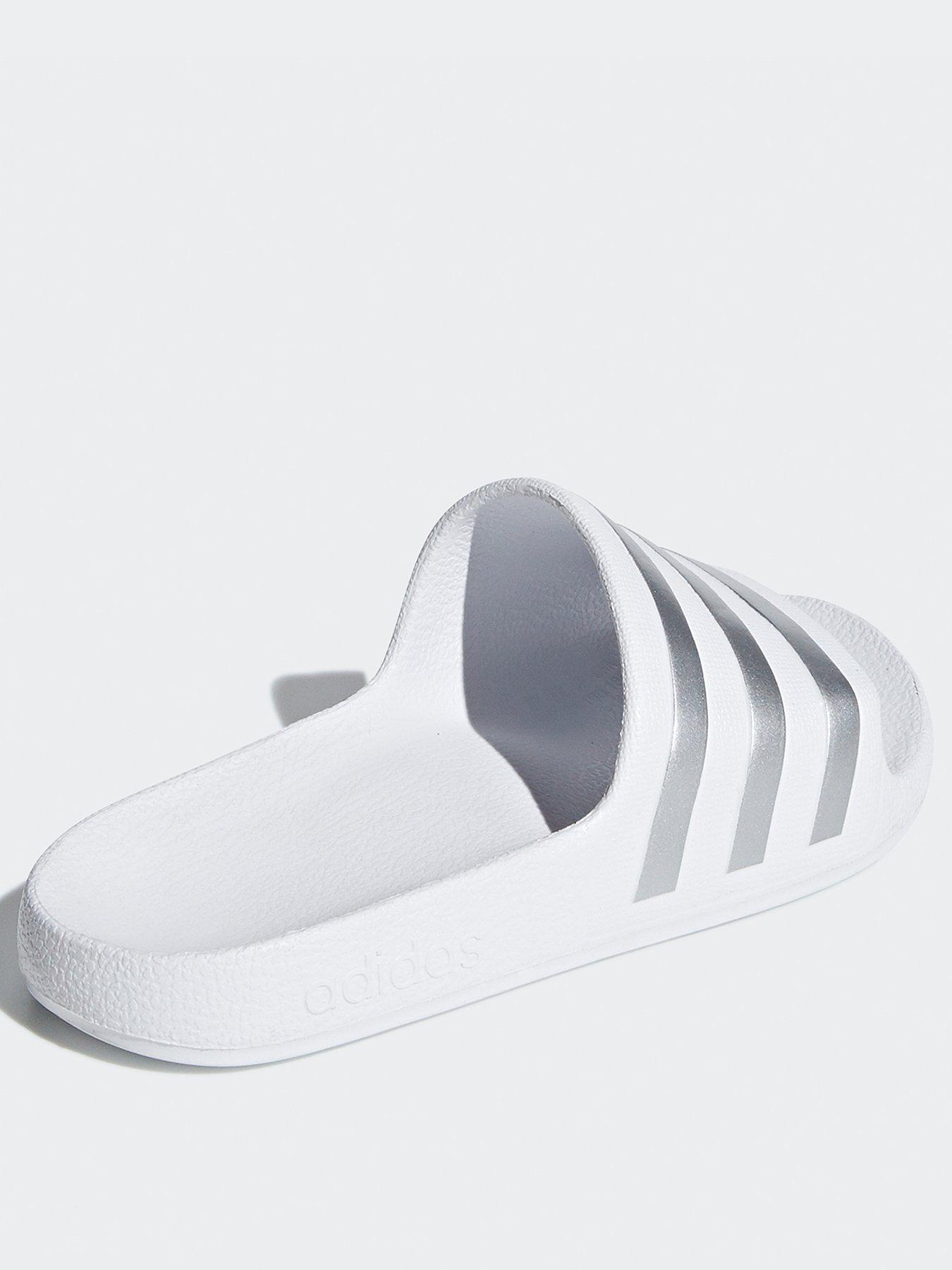 adidas-sportswear-kids-unisex-adilette-aqua-sliders-whitesilverback