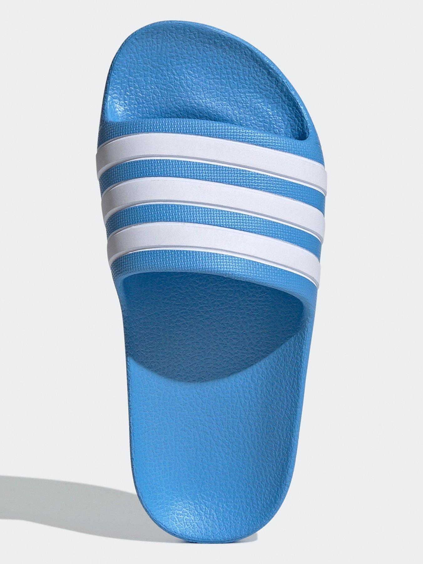 adidas-sportswear-kids-unisex-adilette-aqua-sliders-light-blueoutfit