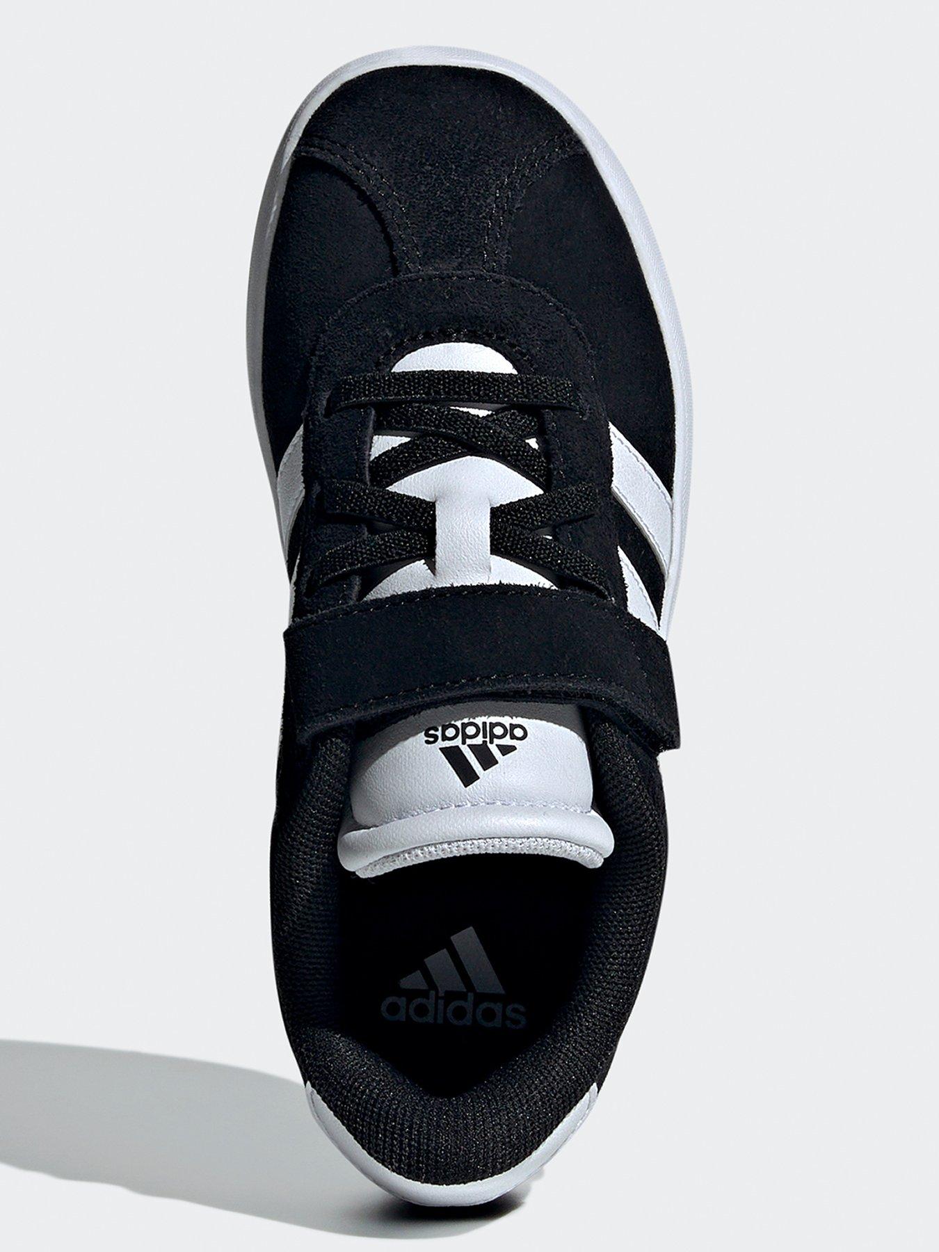 adidas-sportswear-kids-unisex-vl-court-30-velcro-trainers-blackwhiteoutfit