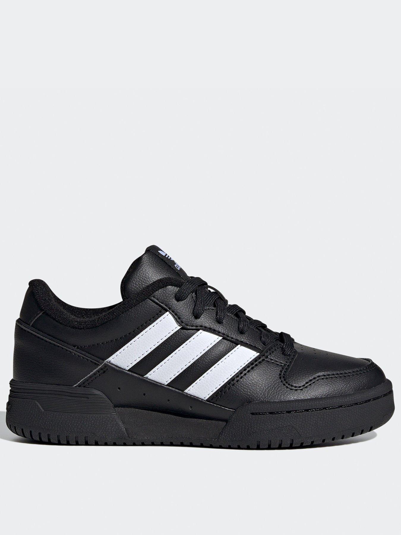 adidas-originals-junior-unisex-team-court-2-trainers-blackwhite