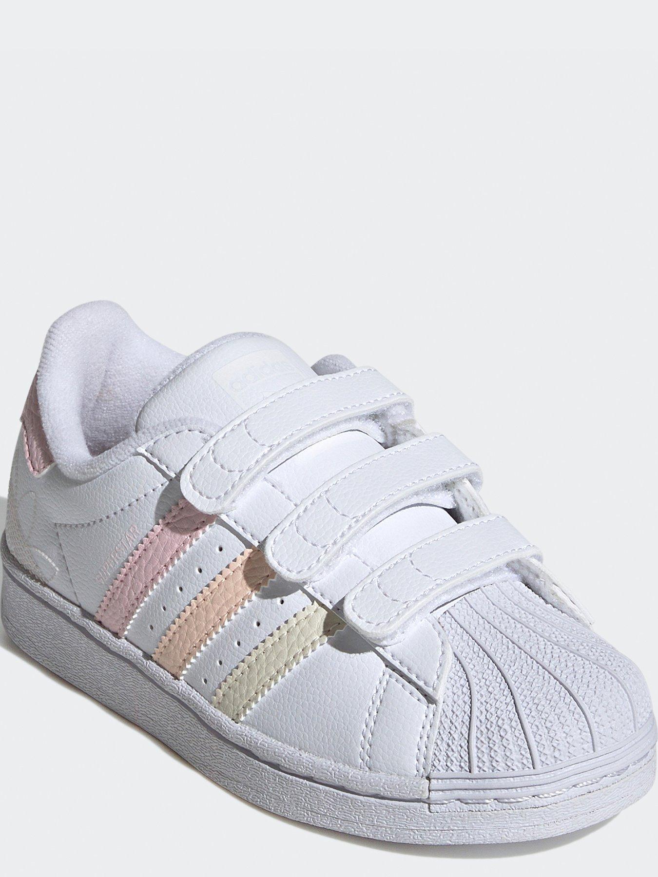 adidas-originals-kids-girls-superstar-trainers-whitepinkstillFront