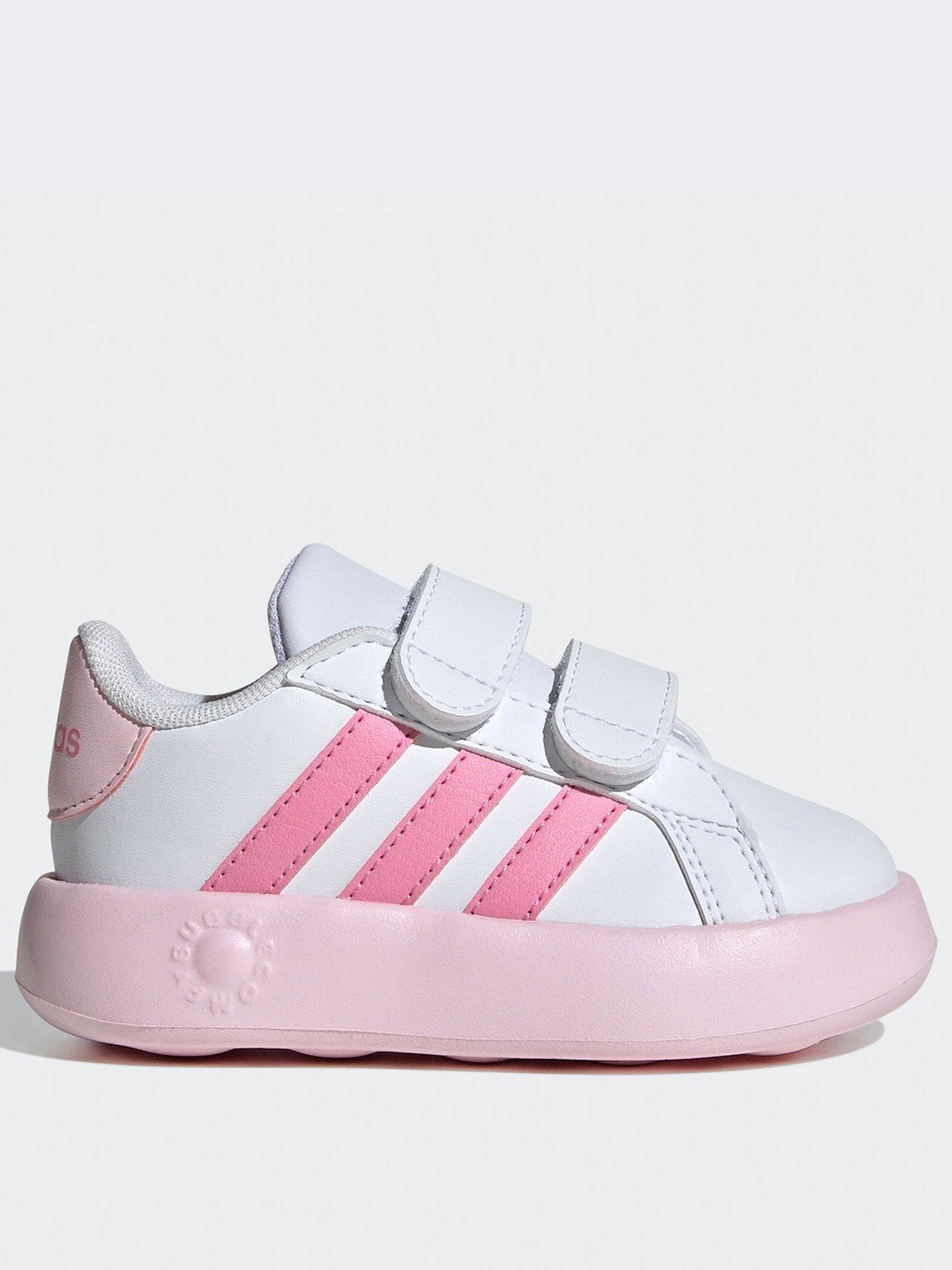 Adidas grand court trainers junior best sale