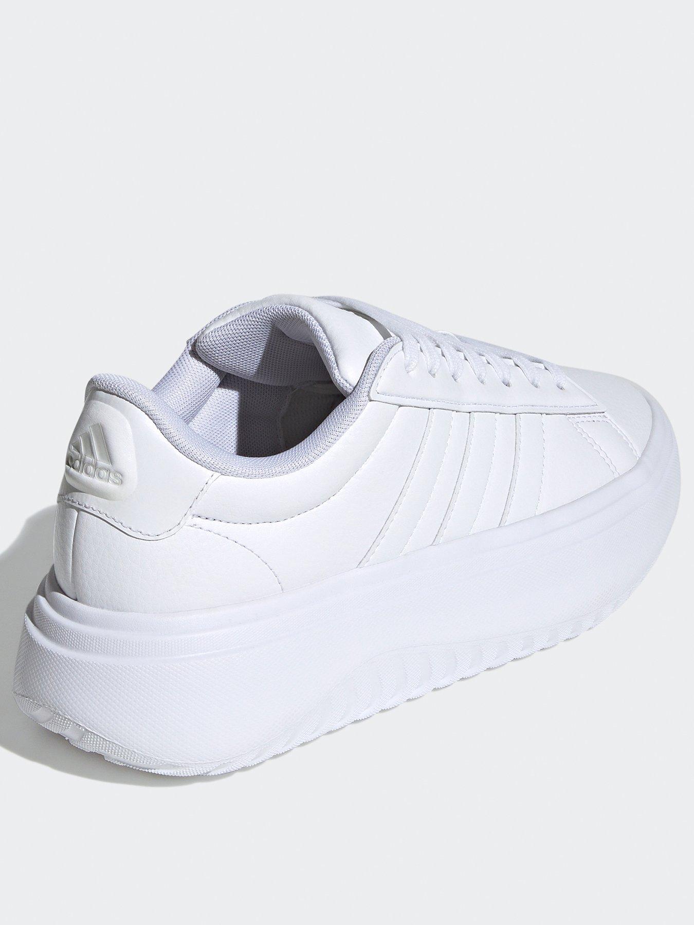 adidas-sportswear-womens-grand-court-platform-trainers-whiteback