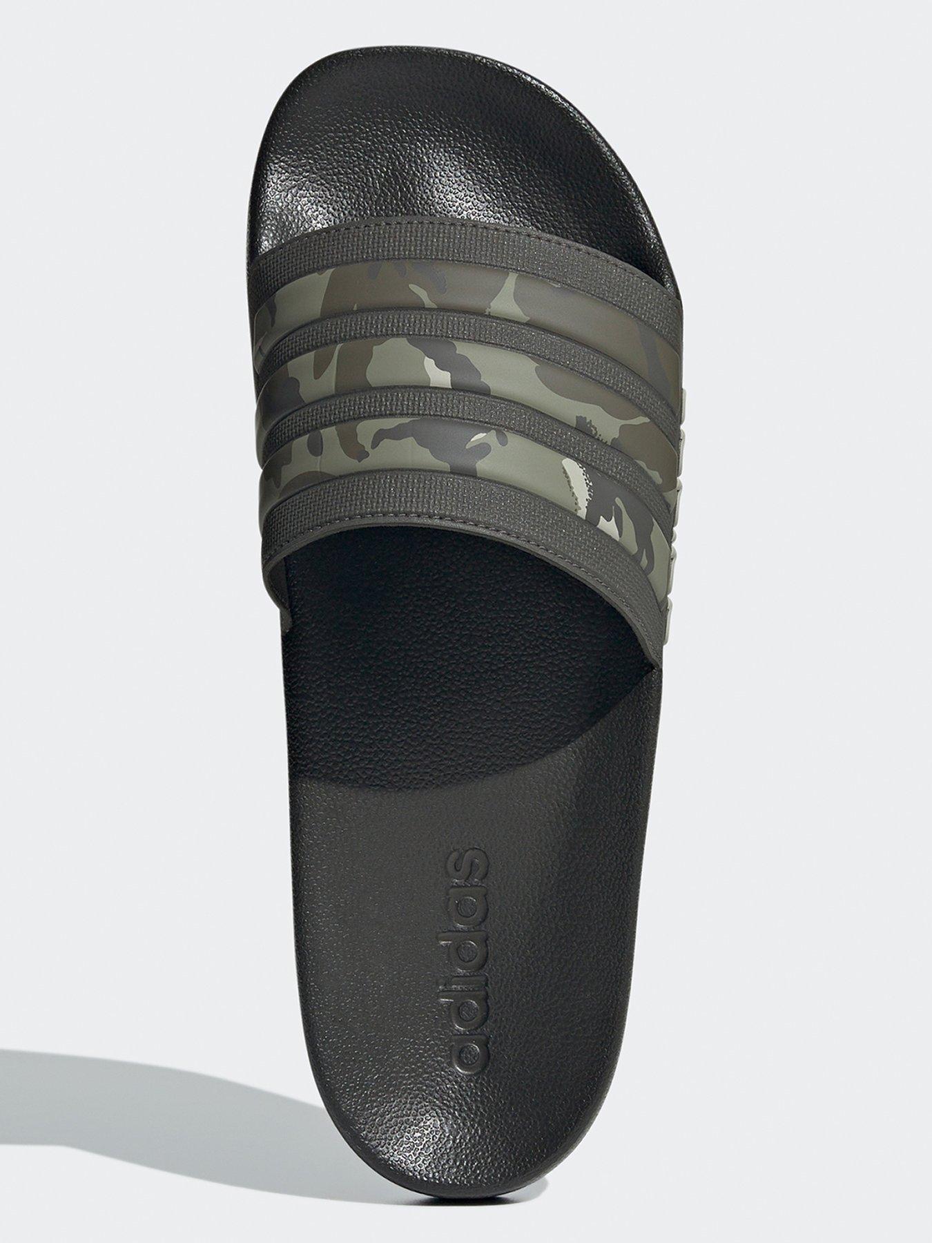 Adilette Shower Sliders Khaki