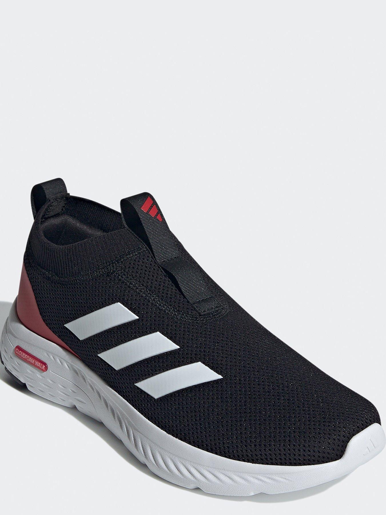 adidas-sportswear-mens-cloudfoam-move-sock-trainer-blackwhitestillFront