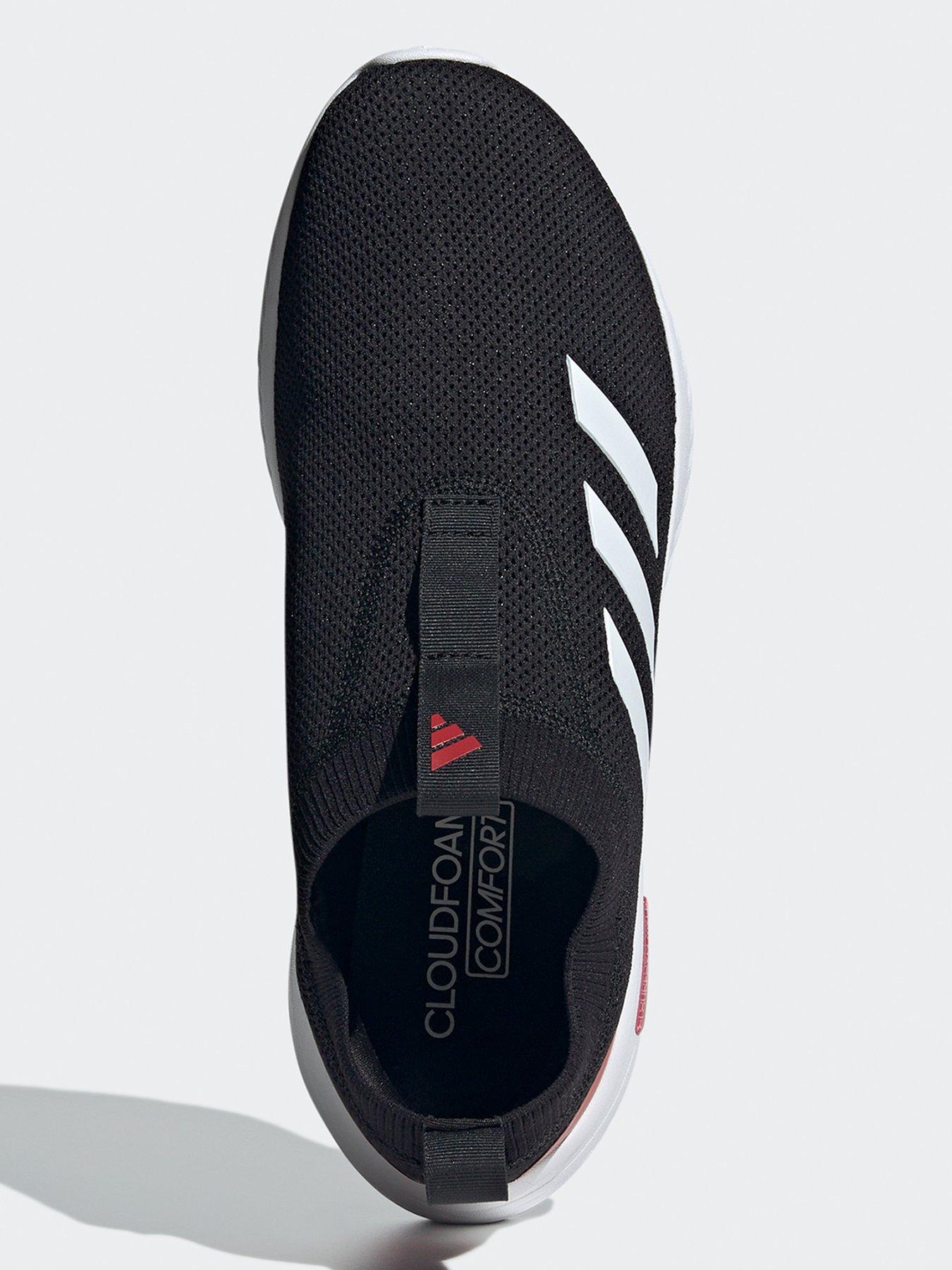 adidas-sportswear-mens-cloudfoam-move-sock-trainer-blackwhiteoutfit