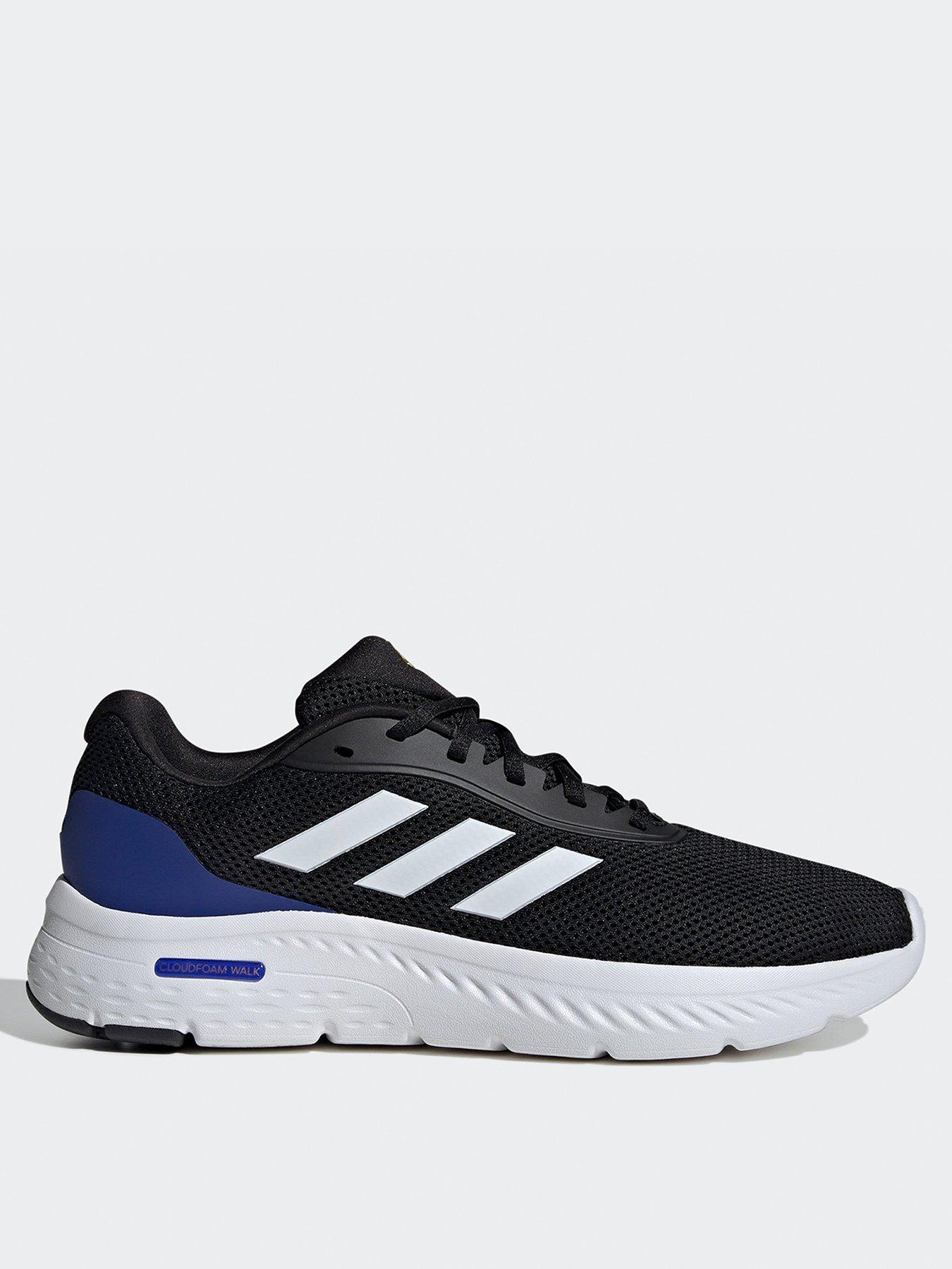 Adidas cloudfoam trainers black online