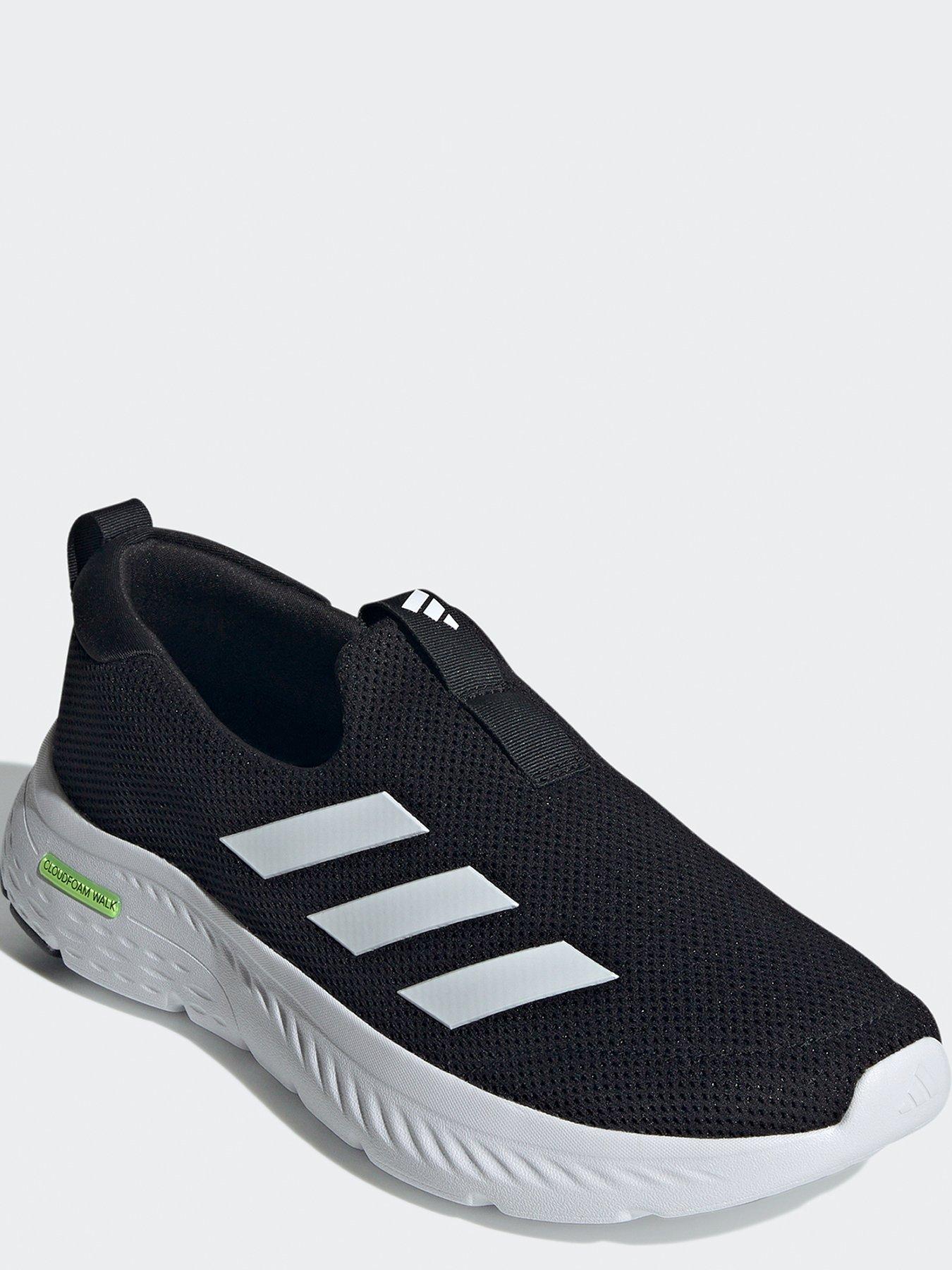 adidas-sportswear-mens-cloudfoam-move-lounger-trainer-blackwhitestillFront