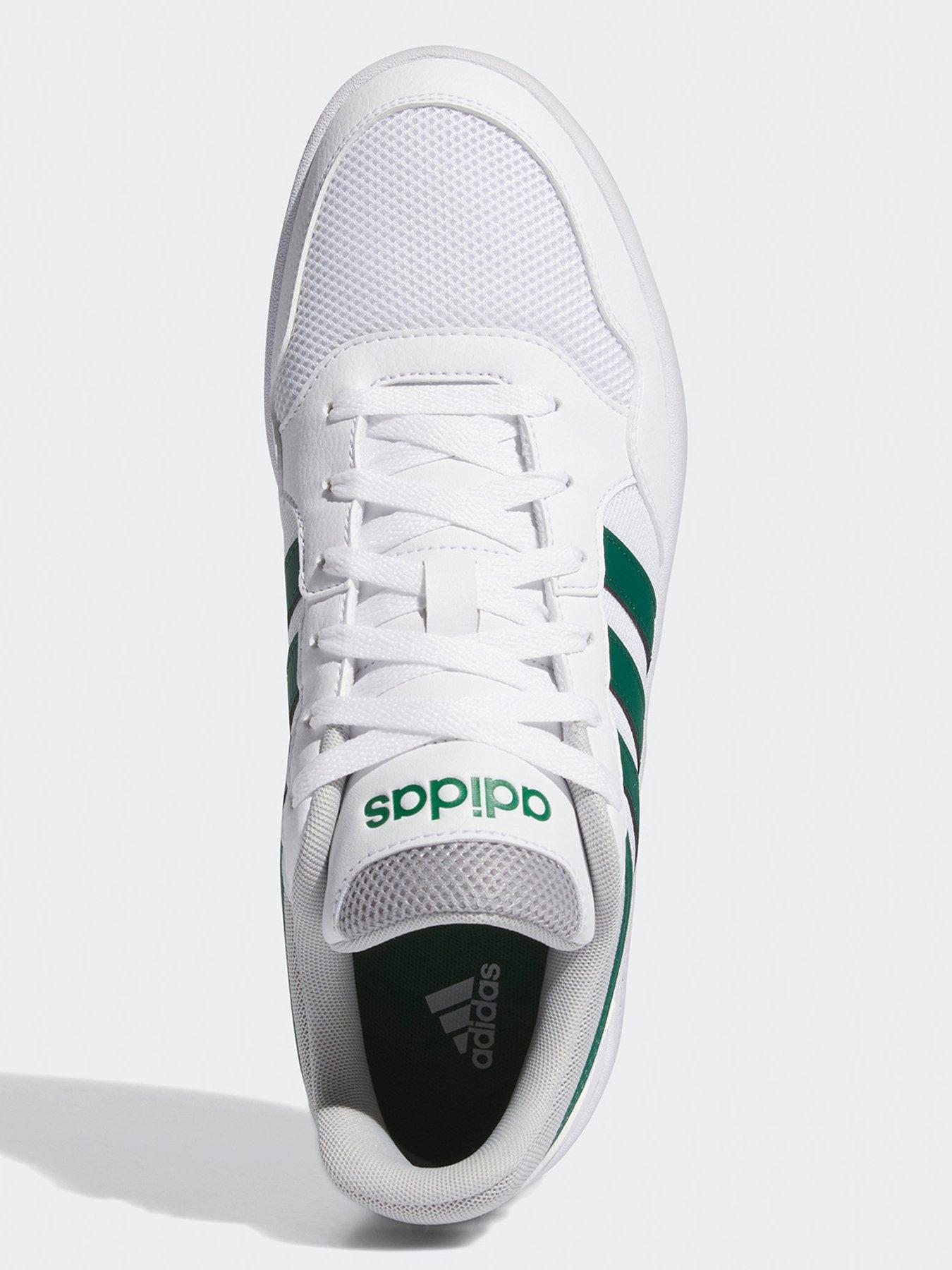 adidas-sportswear-mens-hoops-30-summer-trainers-whitegreenoutfit