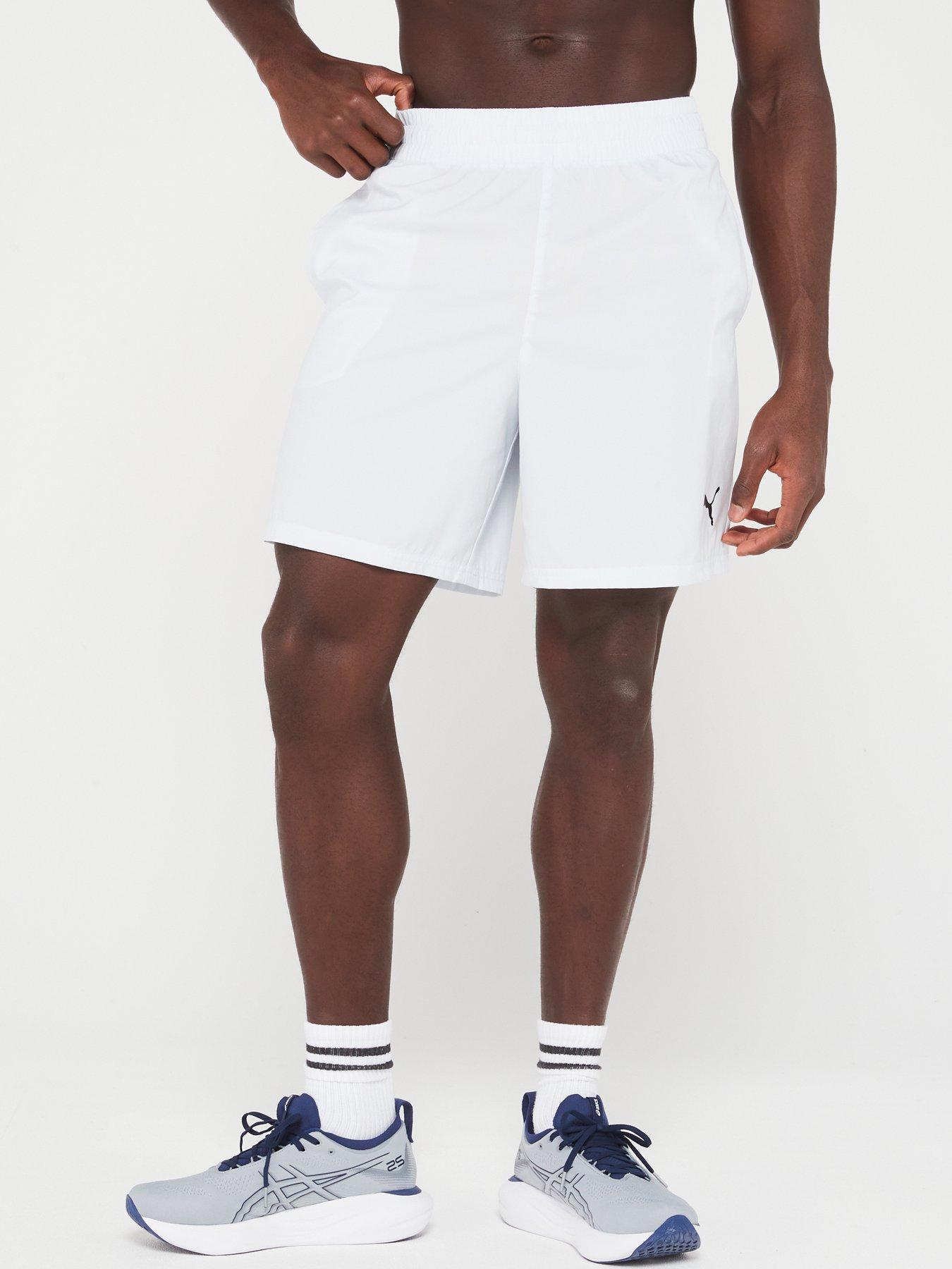 Puma shorts cheap mens silver