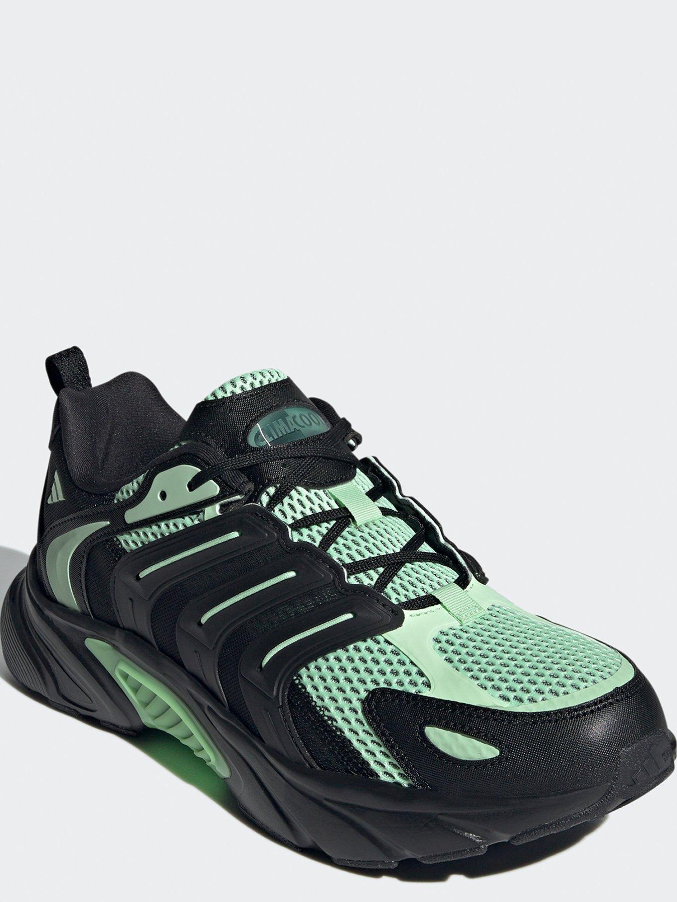 adidas-sportswear-mens-climacool-bounce-trainers-blackgreenstillFront