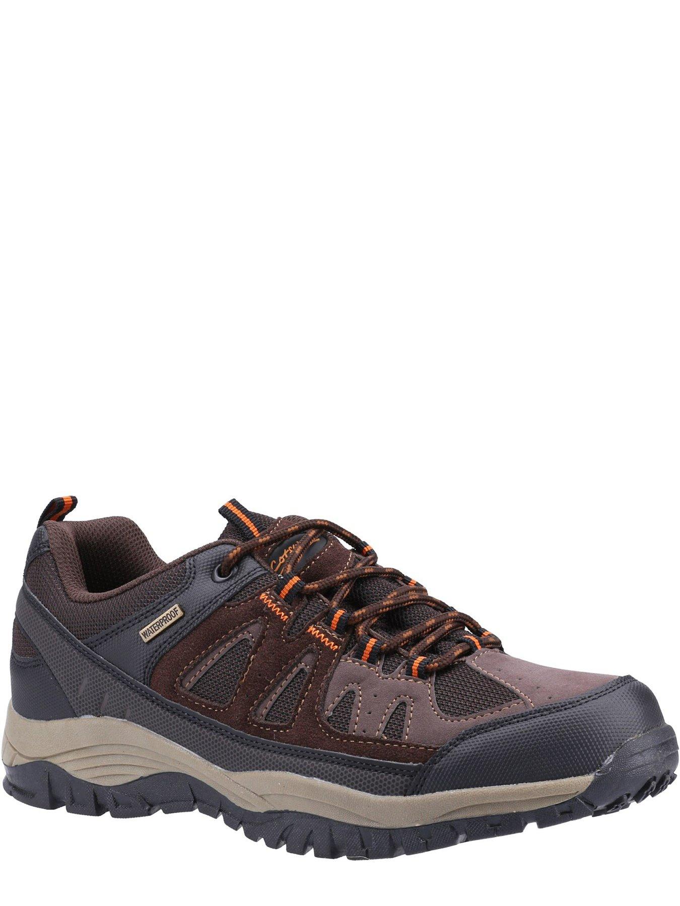 cotswold-maisemore-low-mens-suede-mesh-hiking-shoe-brownstillFront