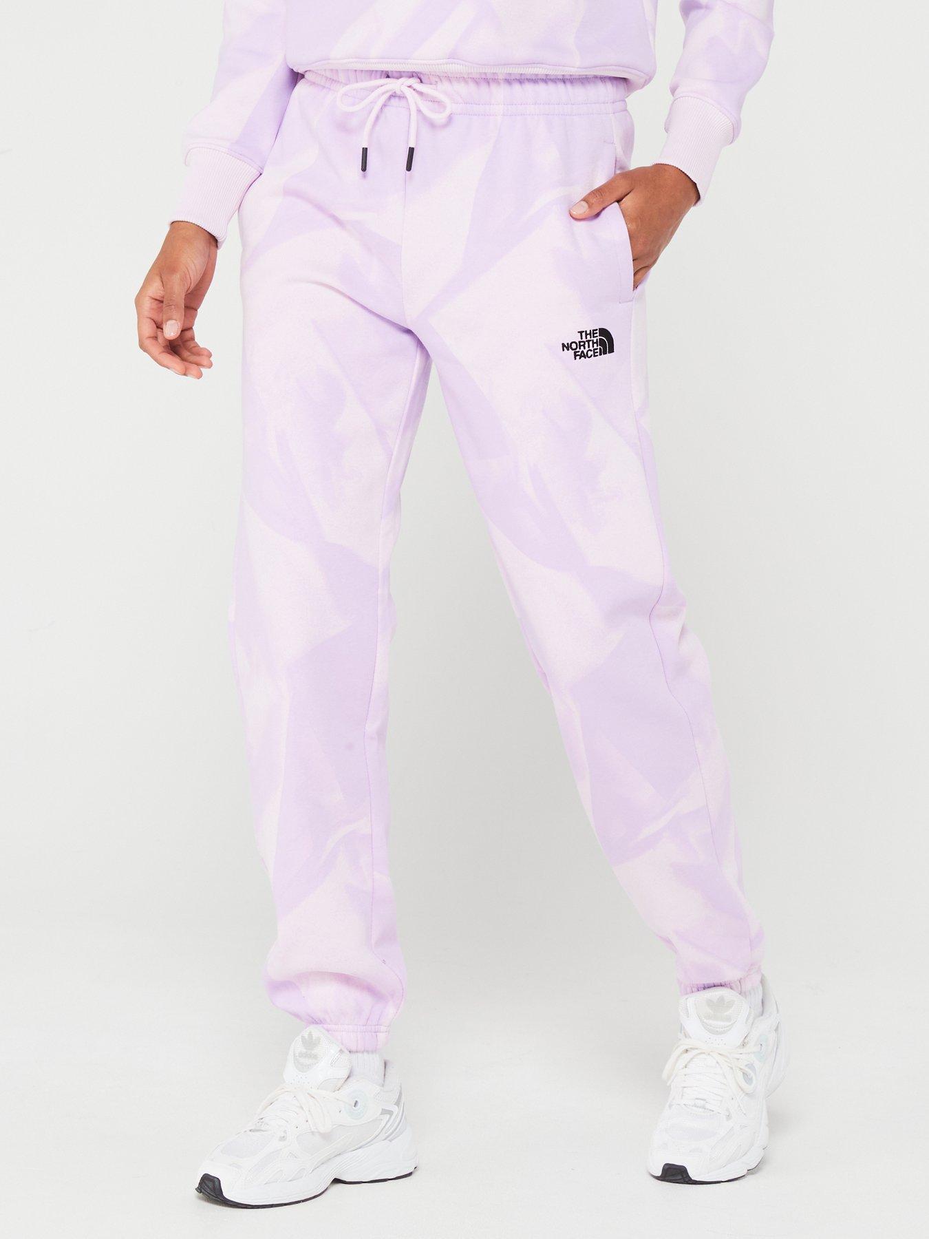 the-north-face-womens-essential-jogger-print-lilac