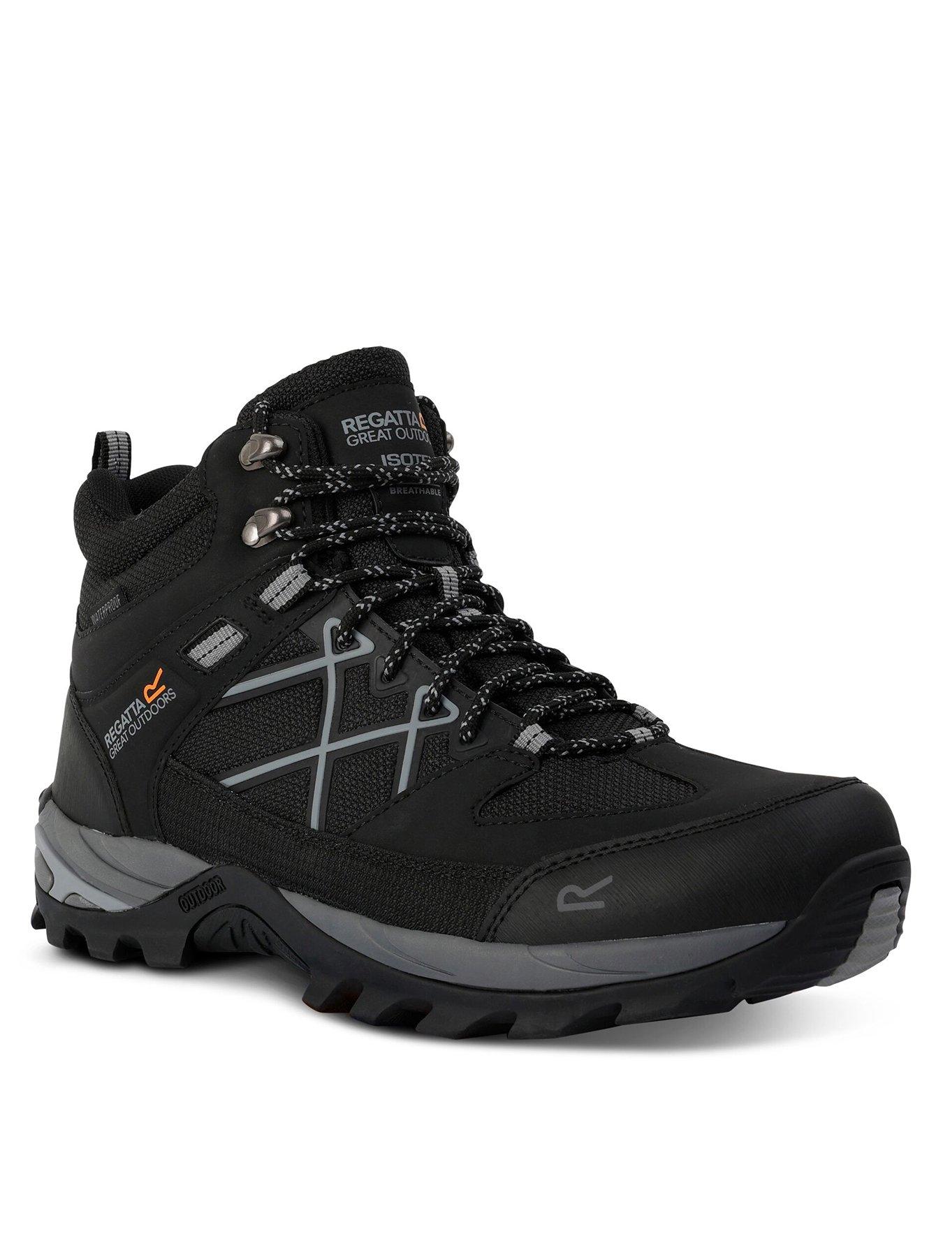 Regatta Mens Samaris Waterproof Walking Boot -black