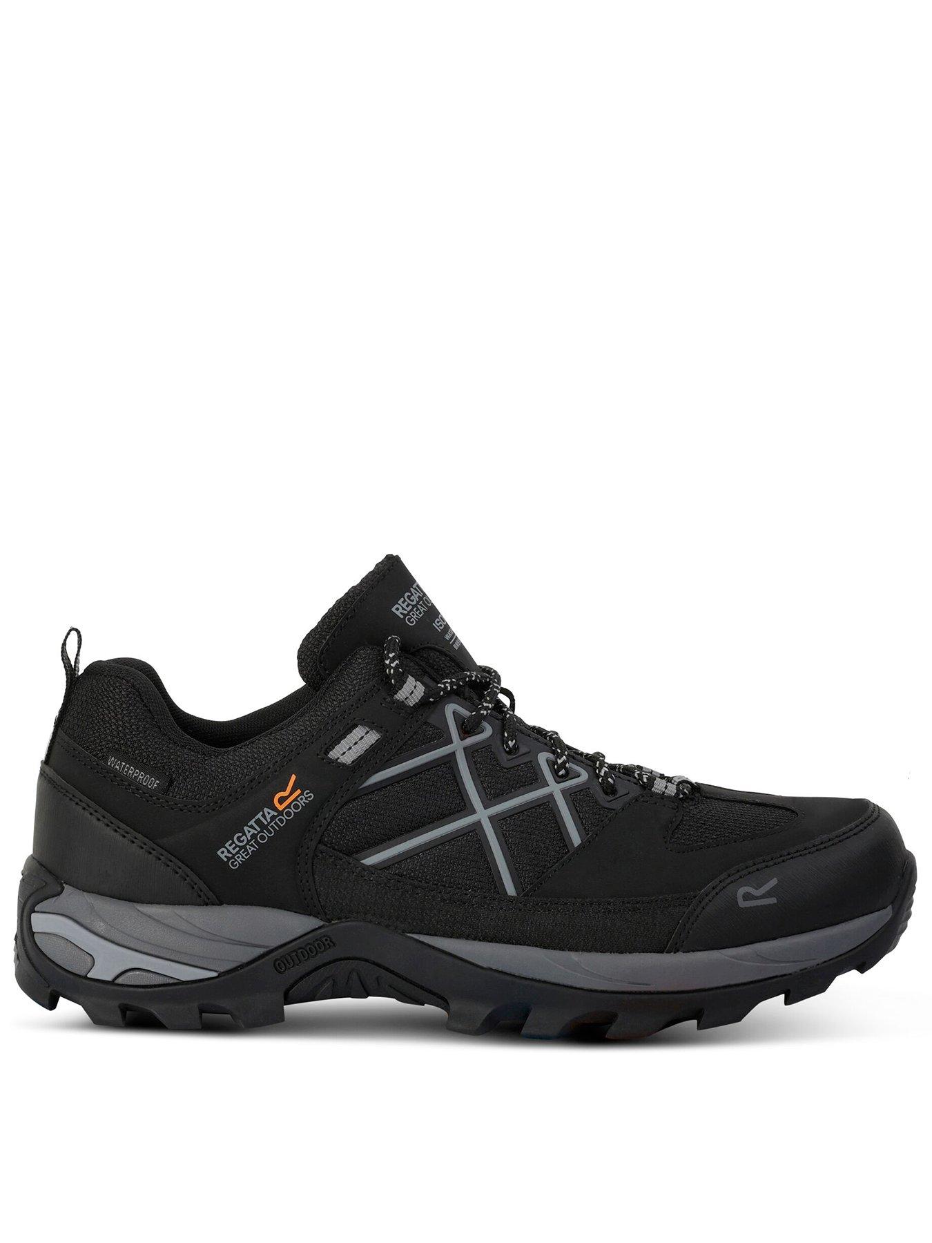 Image 1 of 6 of Regatta Mens Samaris Low Waterproof Walking Shoe -black