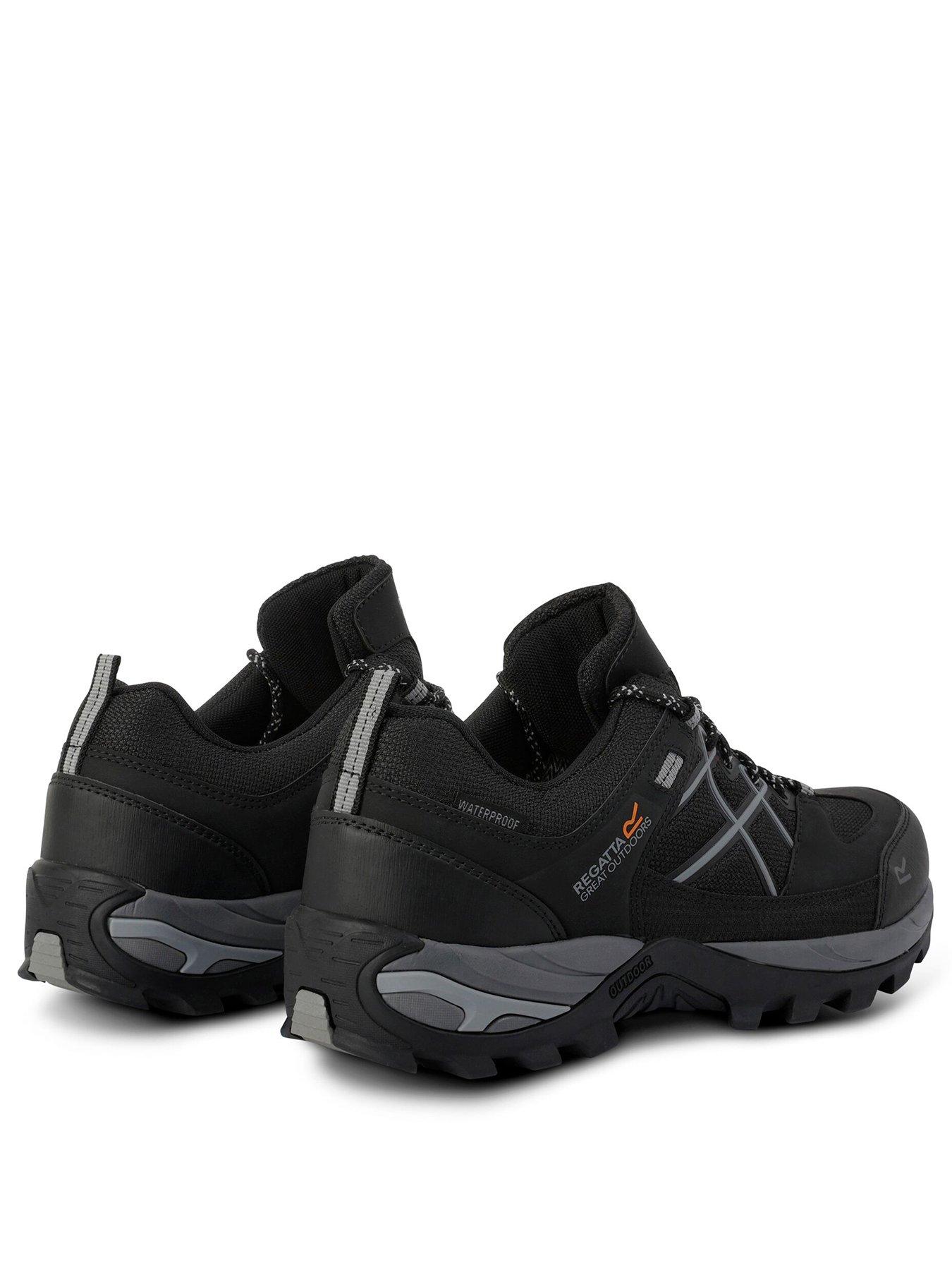 Image 2 of 6 of Regatta Mens Samaris Low Waterproof Walking Shoe -black