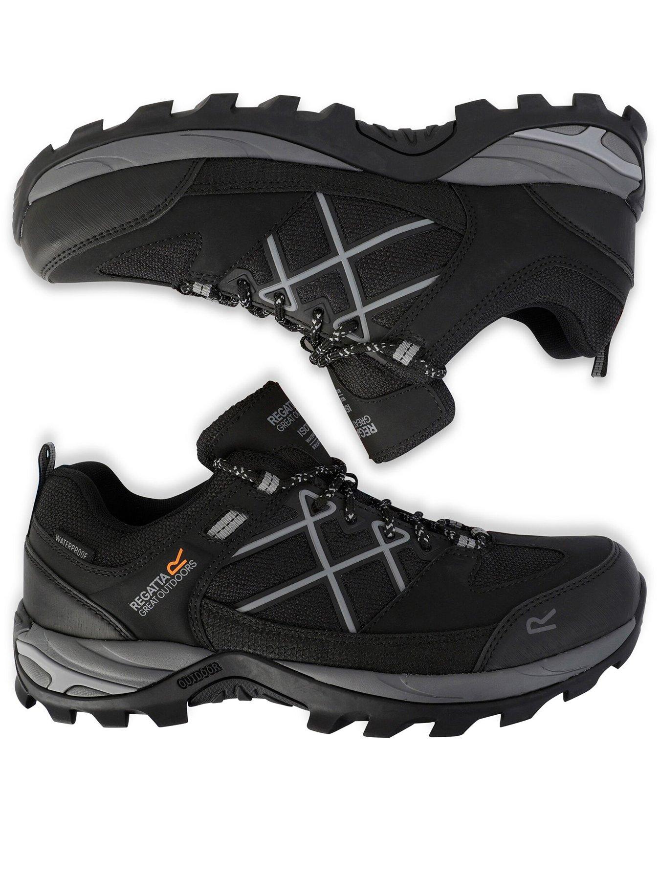 Image 3 of 6 of Regatta Mens Samaris Low Waterproof Walking Shoe -black