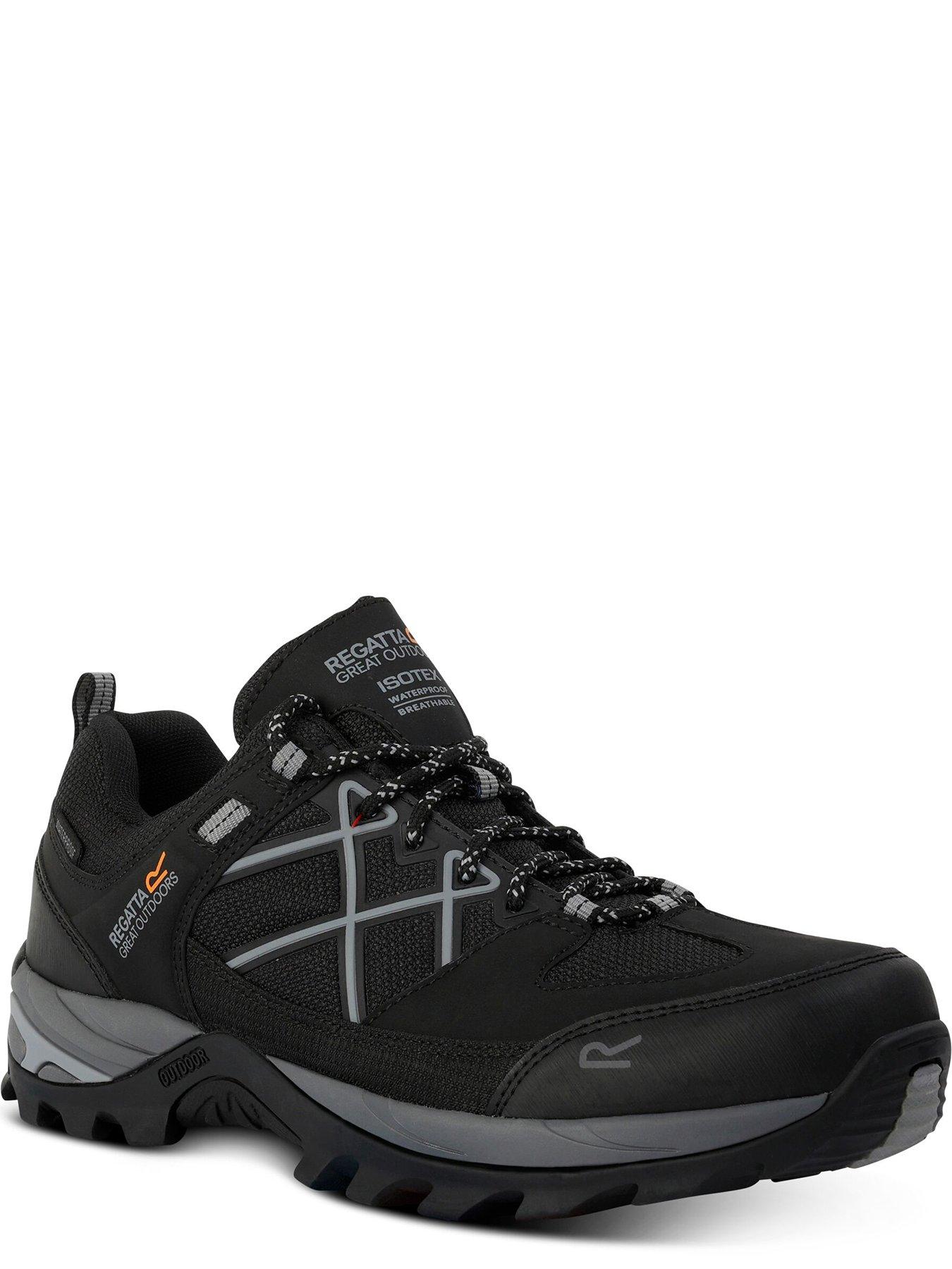 Image 4 of 6 of Regatta Mens Samaris Low Waterproof Walking Shoe -black
