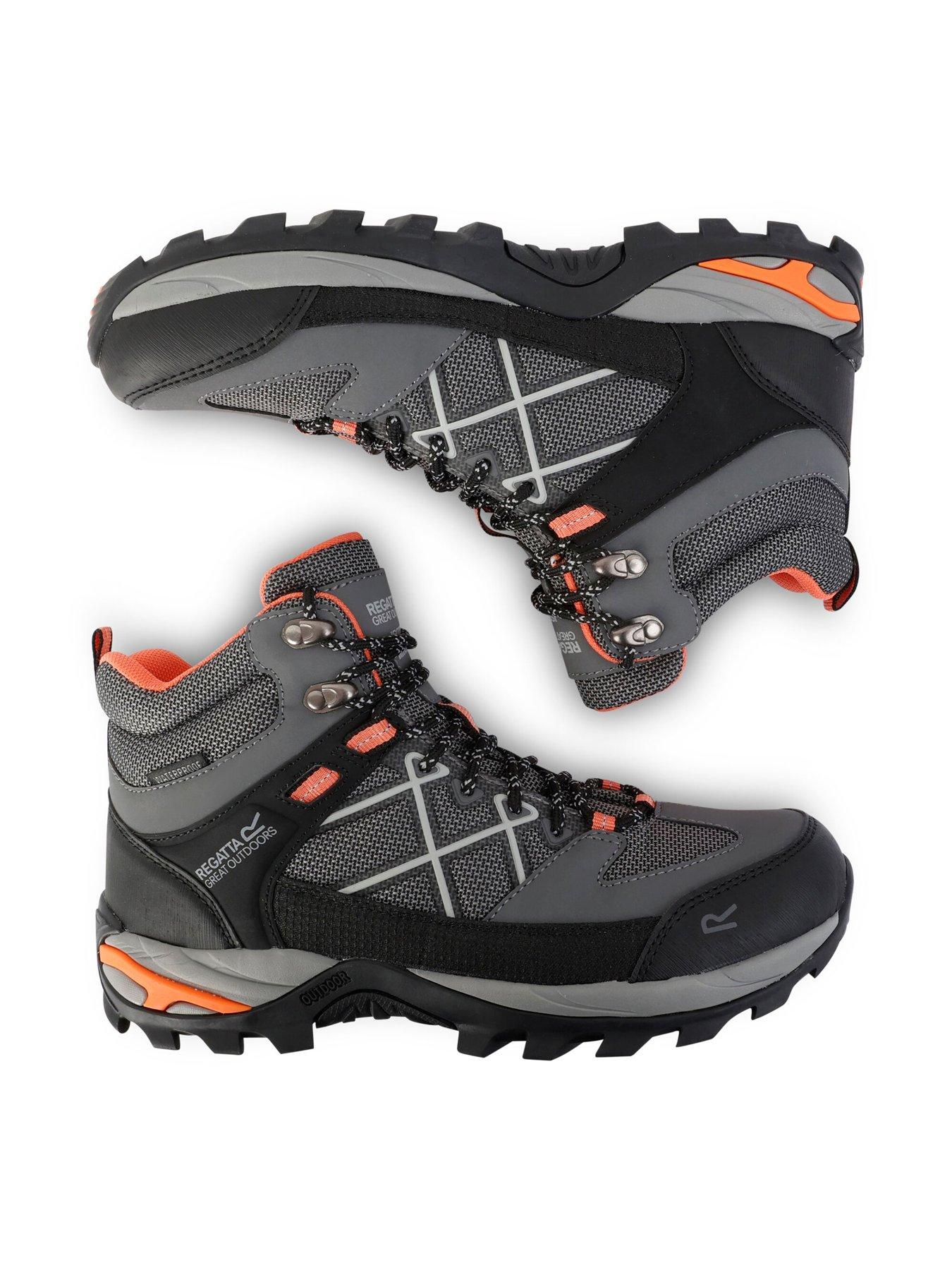 Image 6 of 7 of Regatta Womens Samaris Walking Boot - Grey/orange