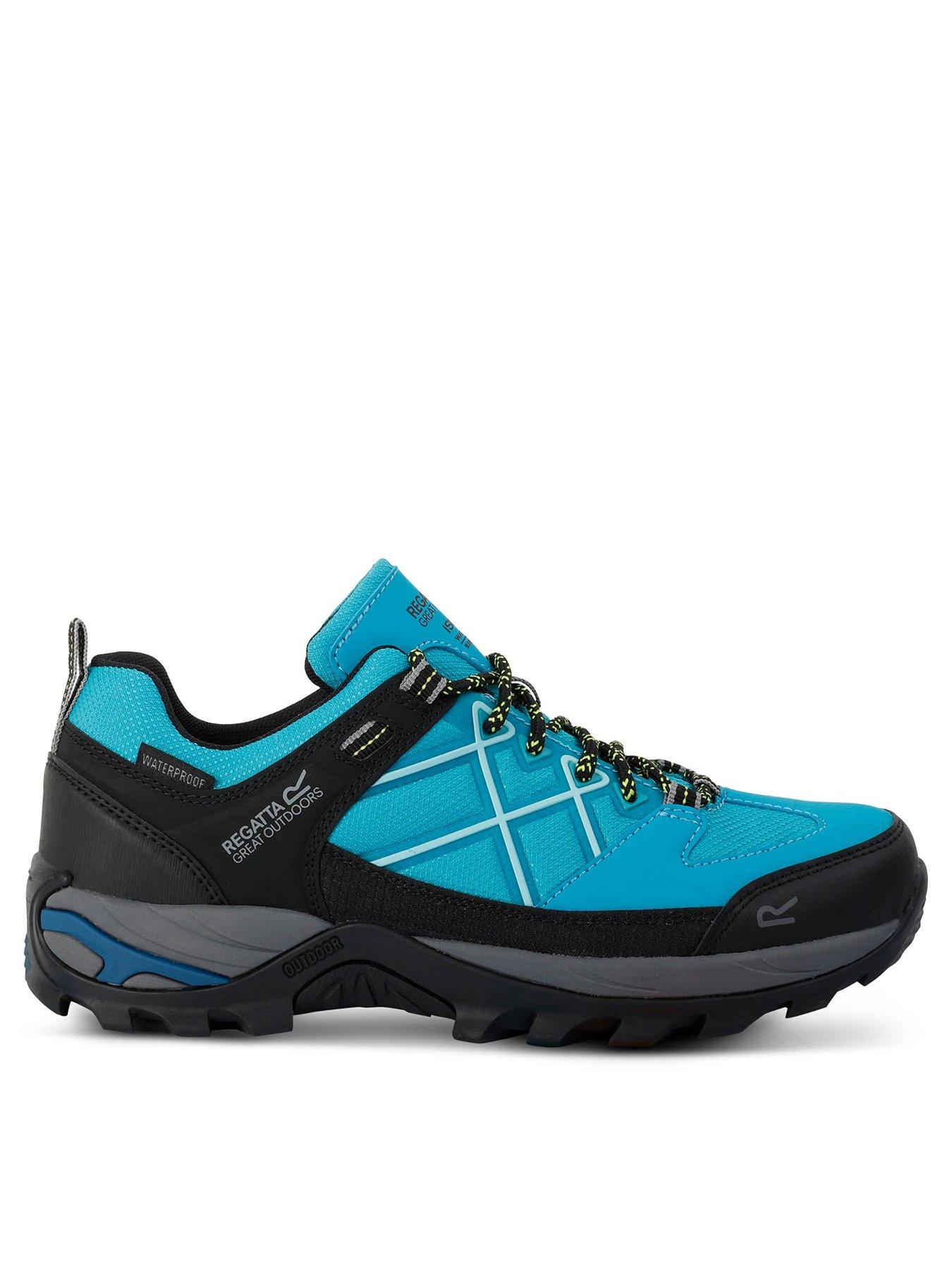 Regatta Womens Samaris Low Walking Shoes - Blue
