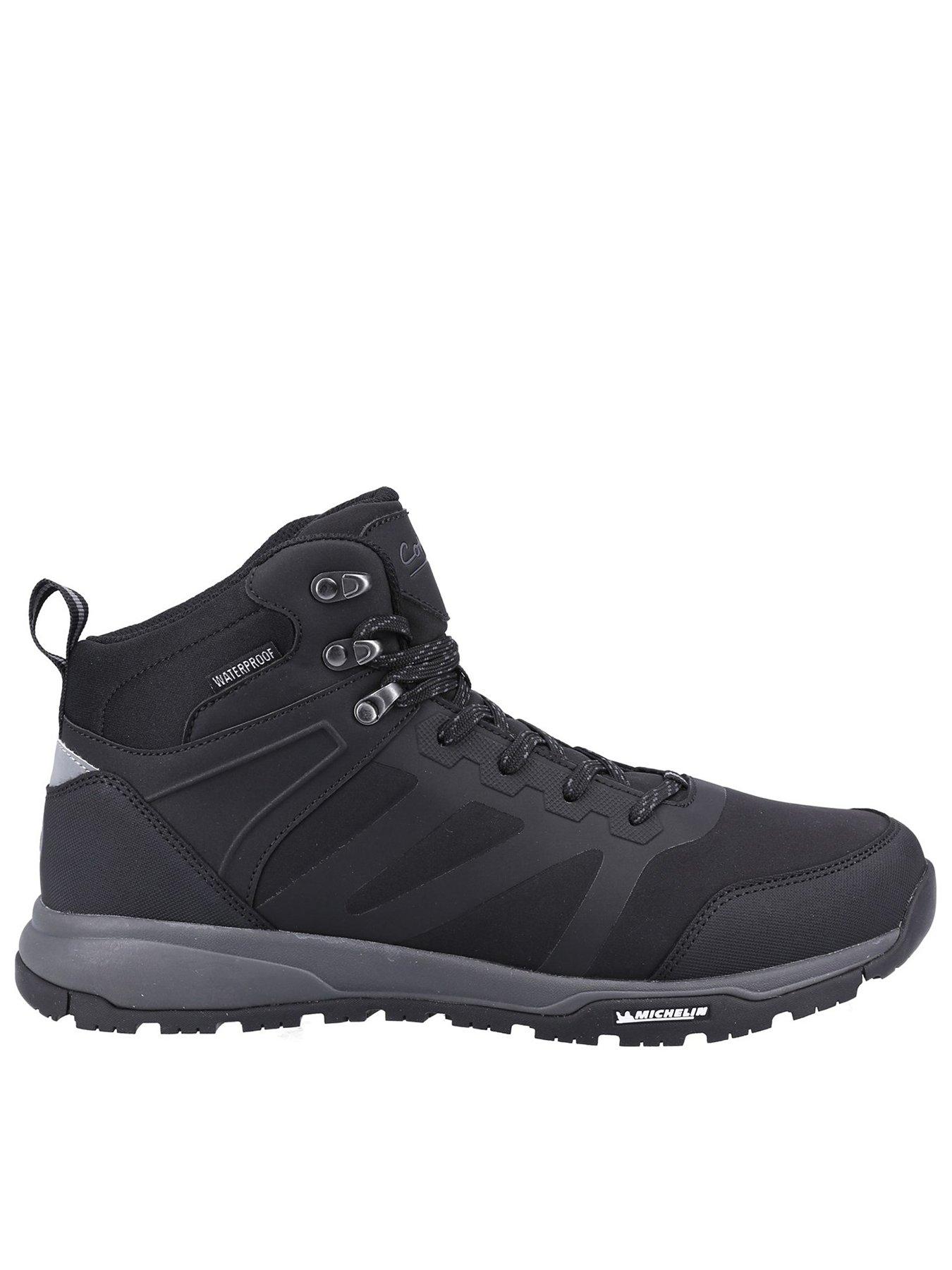 Cotswold Kingham Mid Mens Michelin Hiking Boot - Black