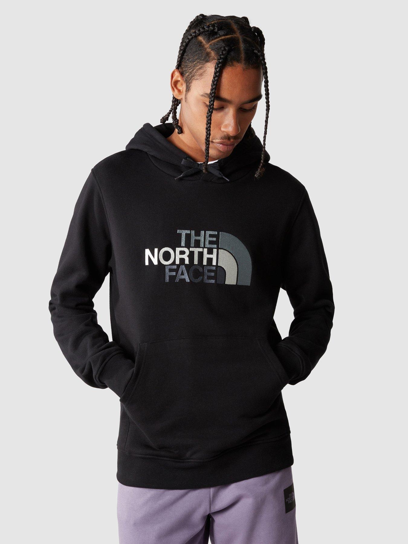 North face small clearance logo hoodie