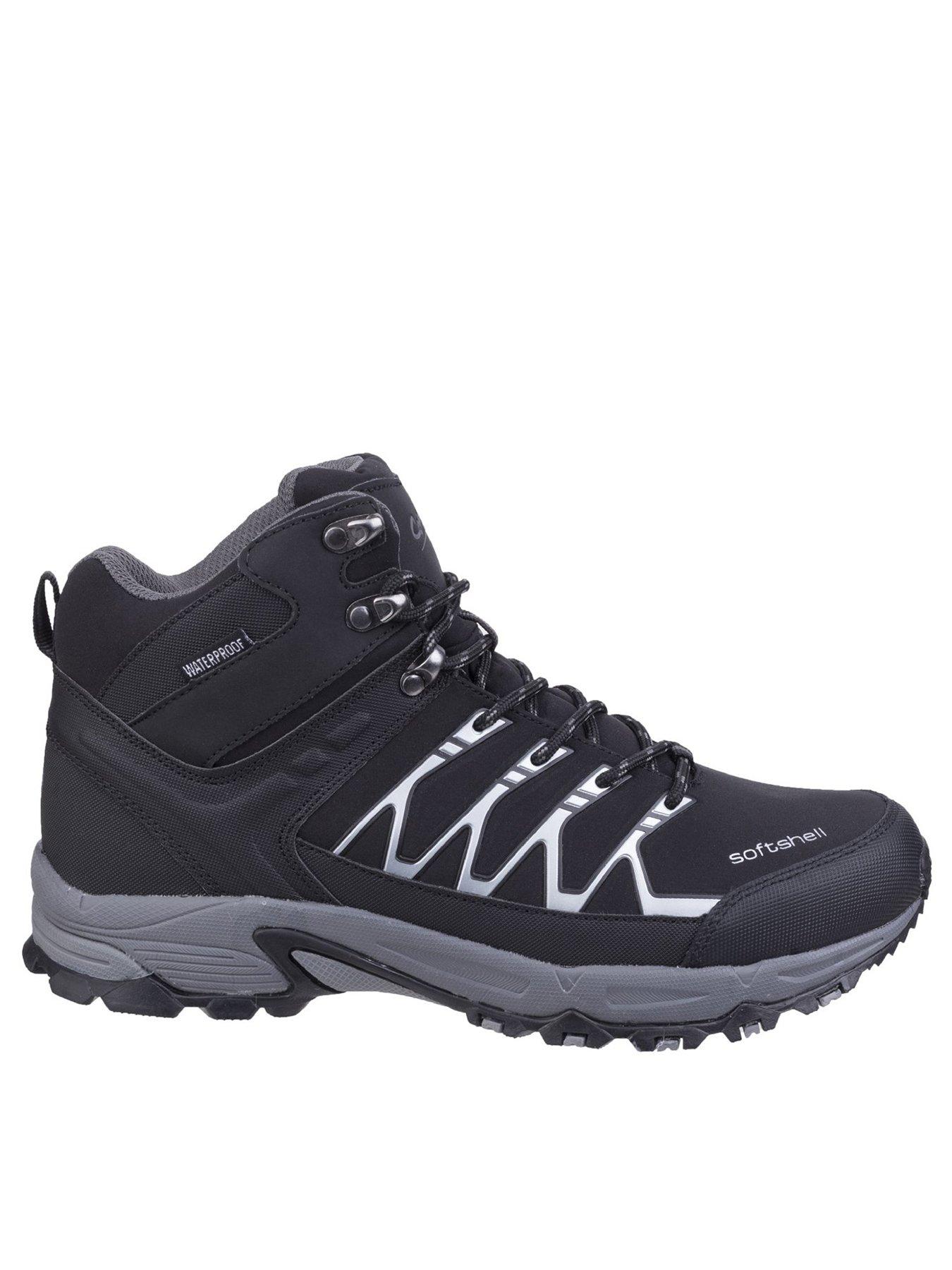 undefined Abbeydale Mid Mens Soft Shell Hiking Boot - Black