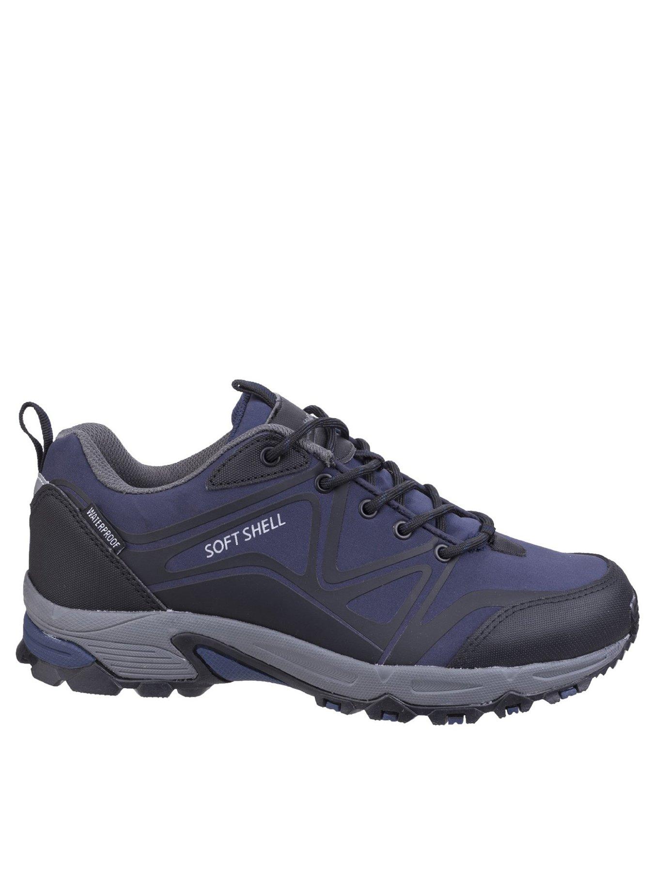 Cotswold Abbeydale Low Mens Soft Shell Hiking Shoe - Blue