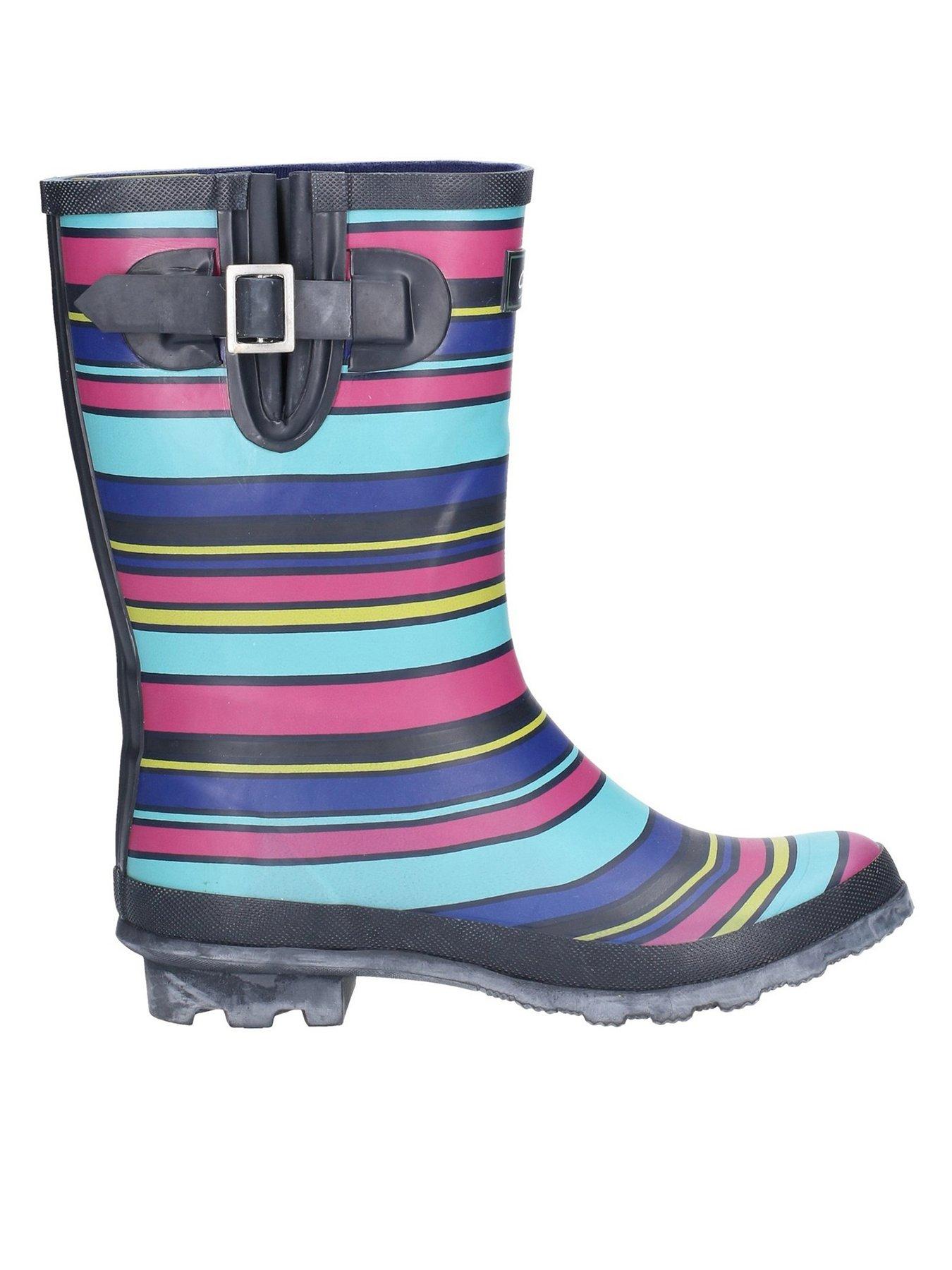 Image 1 of 4 of Cotswold Paxford Everyday Wellingtons - Multi Print
