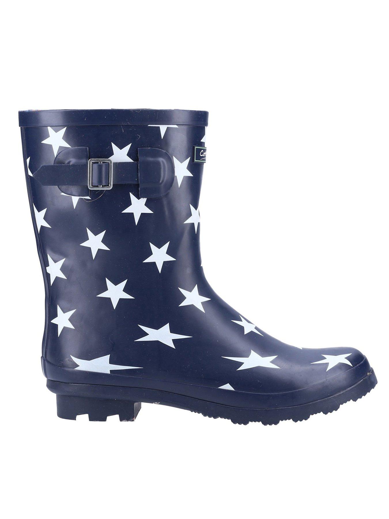 Image 1 of 4 of Cotswold Badminton Everyday Wellingtons - Multi Print