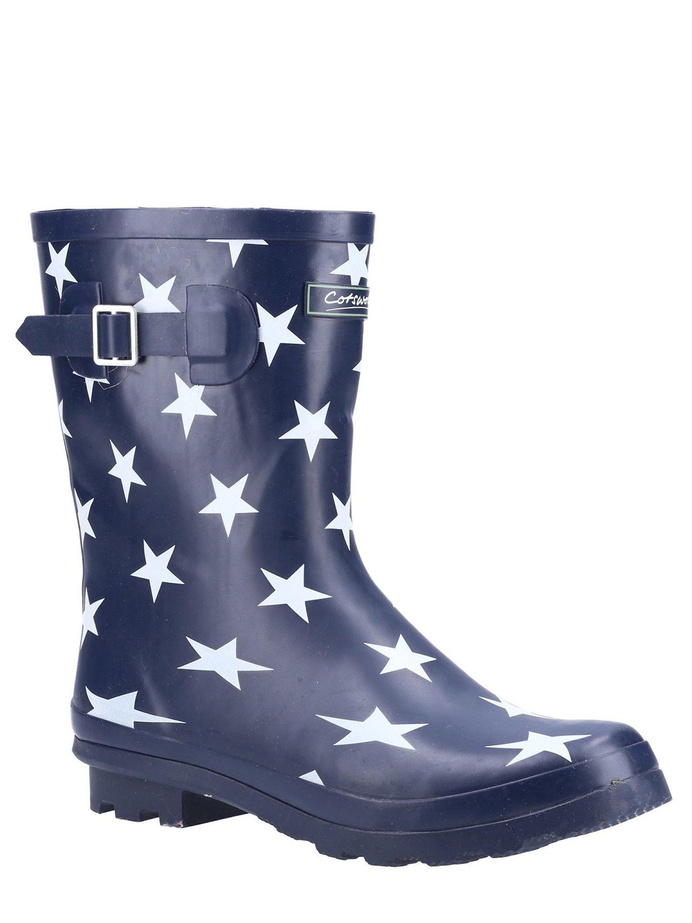 Image 2 of 4 of Cotswold Badminton Everyday Wellingtons - Multi Print