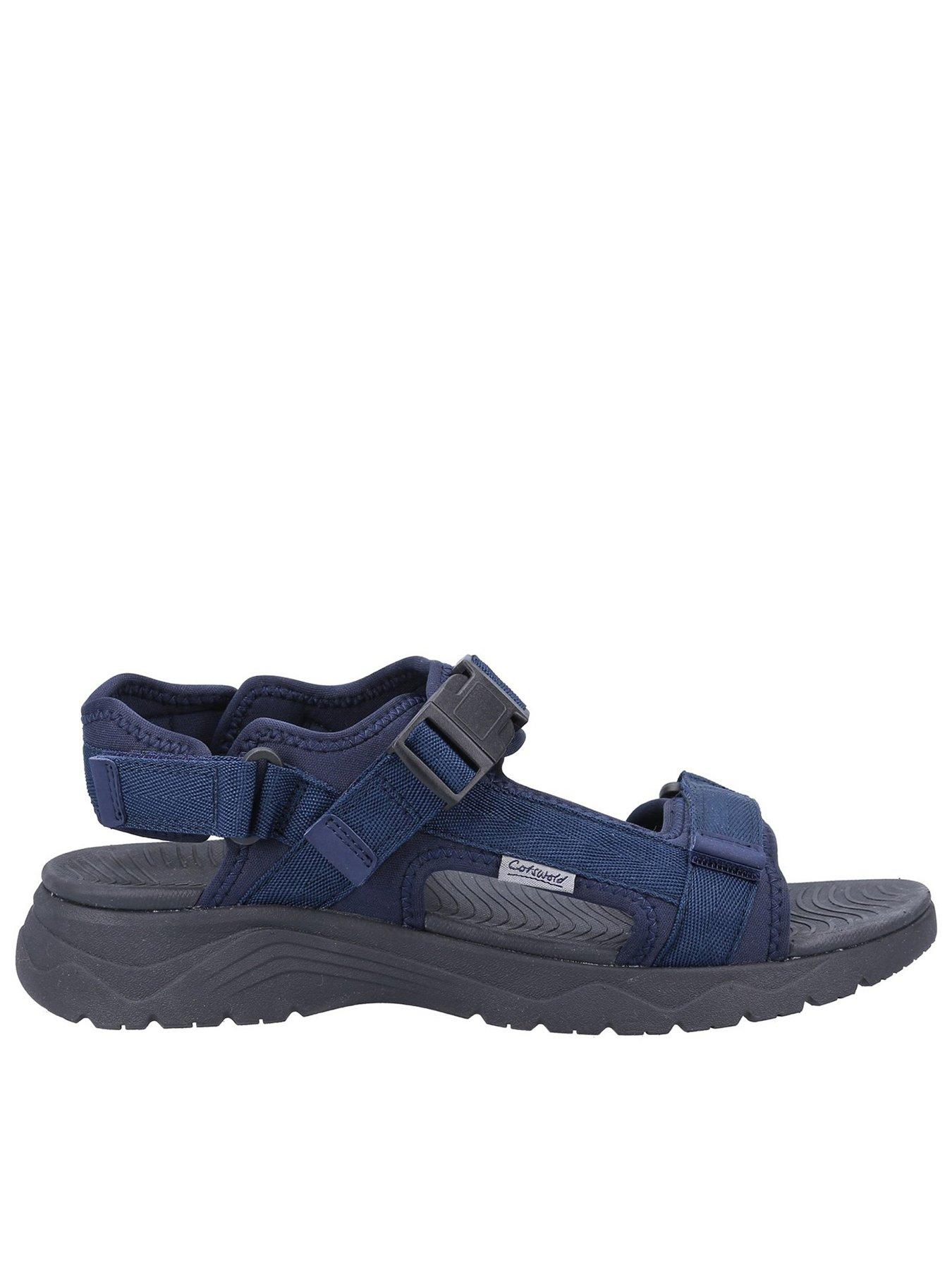 Navy hot sale sandals ireland