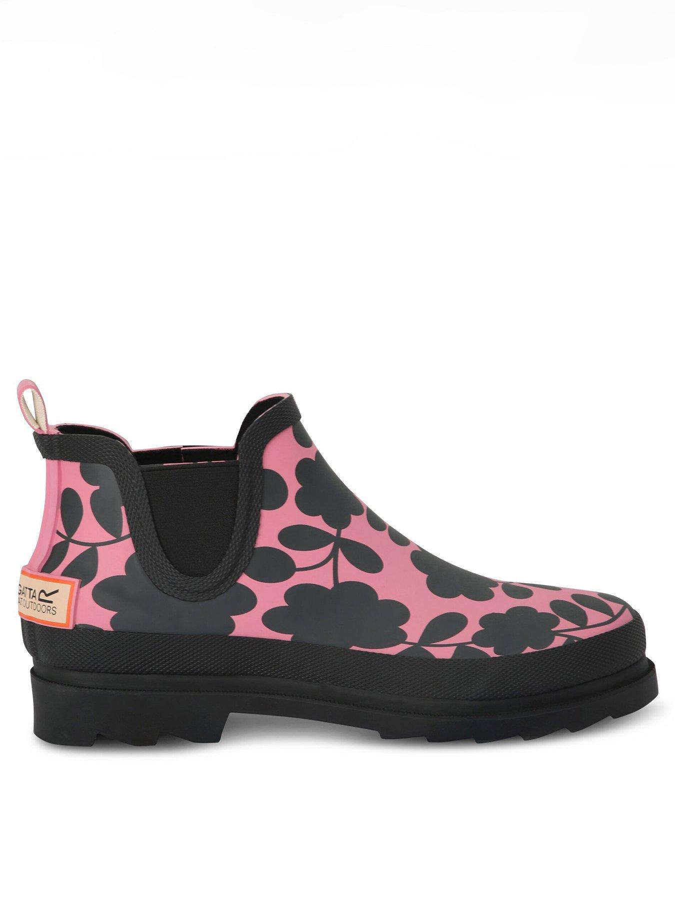 regatta-orla-kiely-wellies-mid-pink