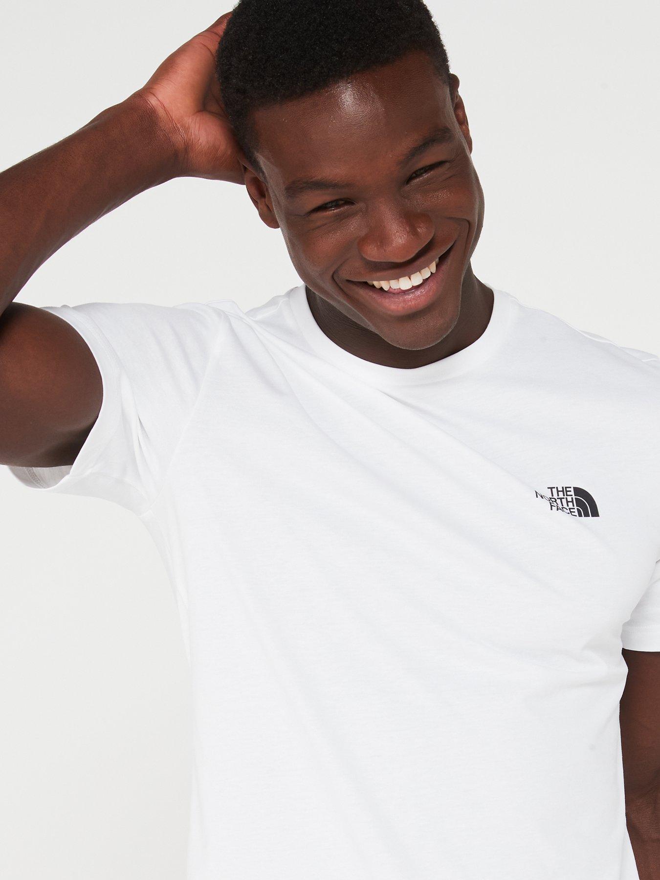 the-north-face-mens-short-sleeve-simple-dome-tee-whiteoutfit