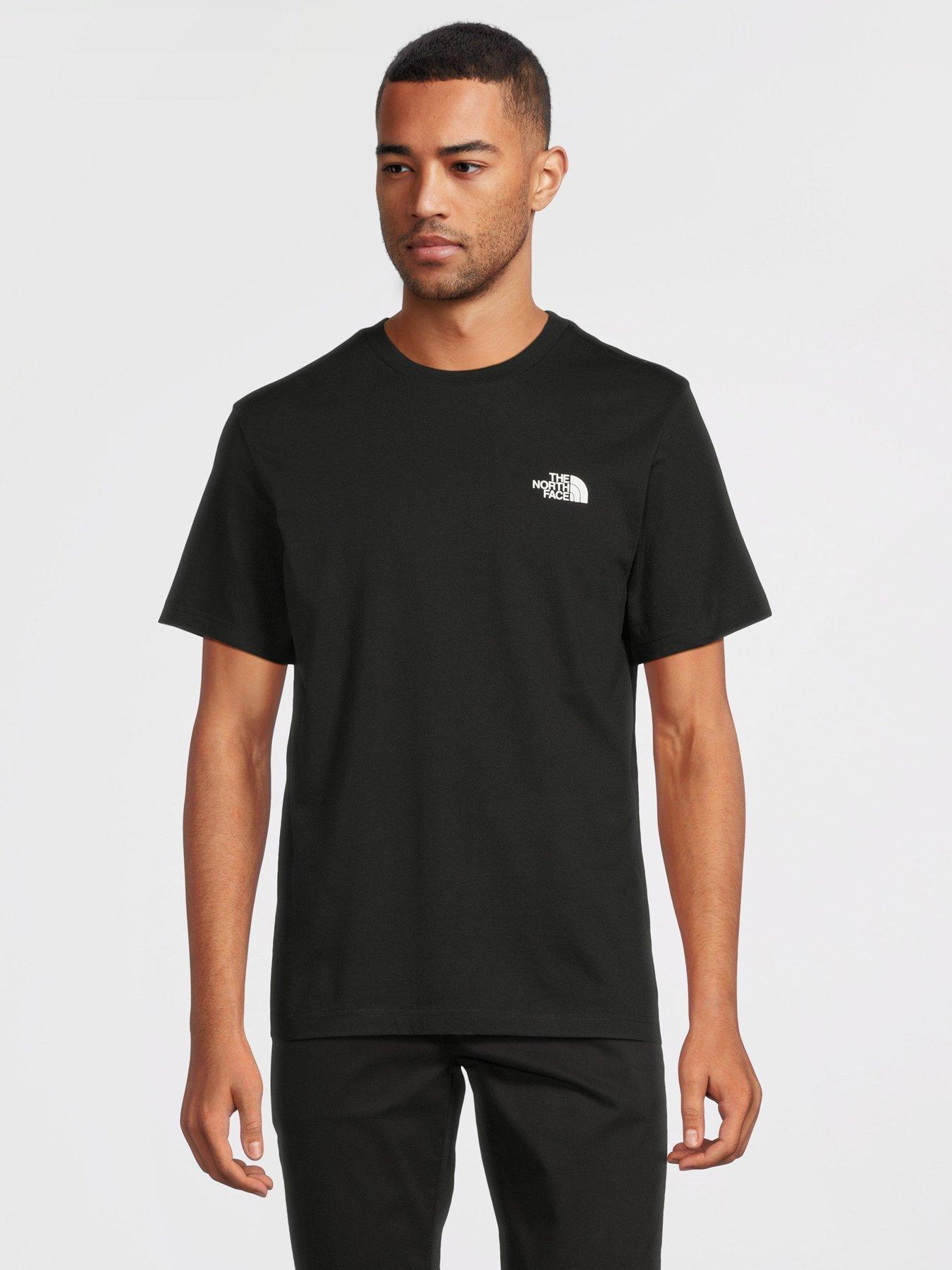 Image 1 of 5 of THE NORTH FACE Men's Short Sleeve Simple Dome Tee - Black